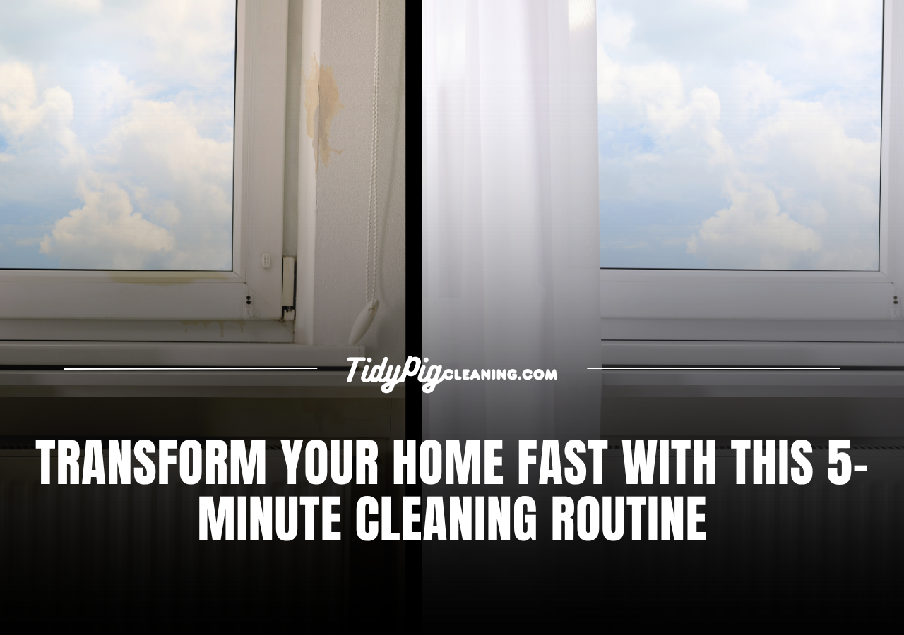 Transform Your Home Fast With This 5-Minute Cleaning Routine