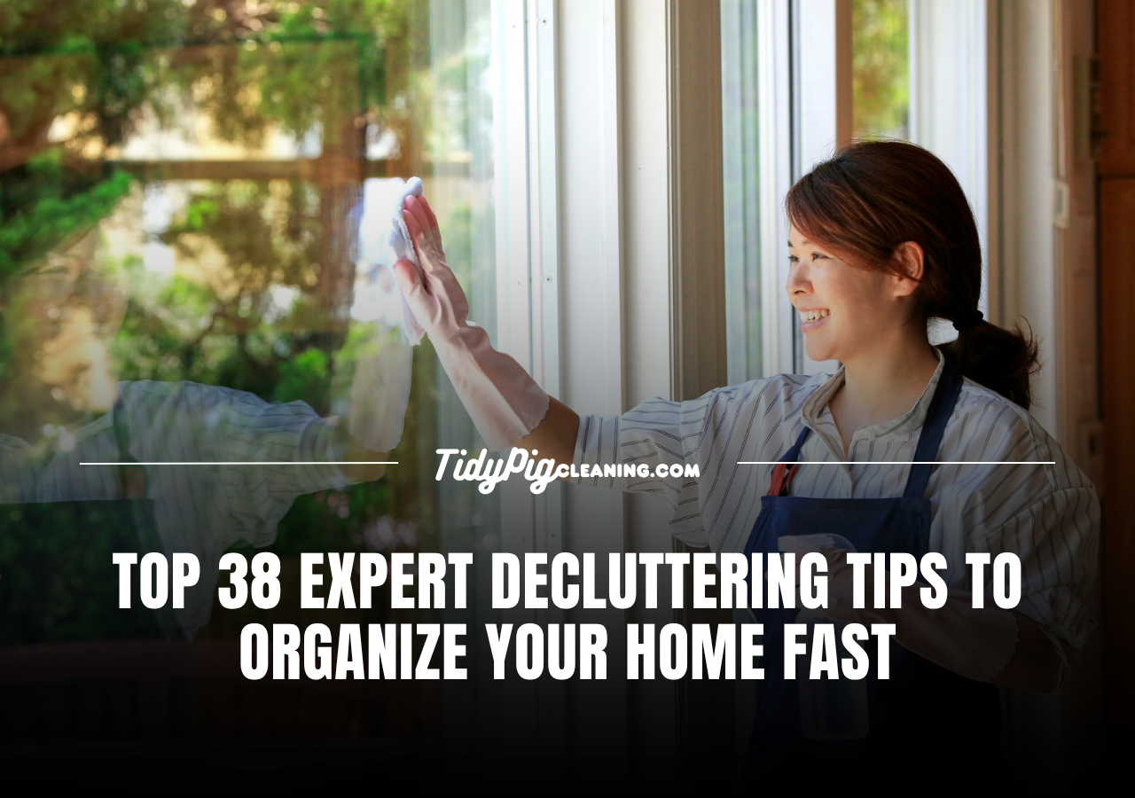Top 38 Expert Decluttering Tips to Organize Your Home Fast