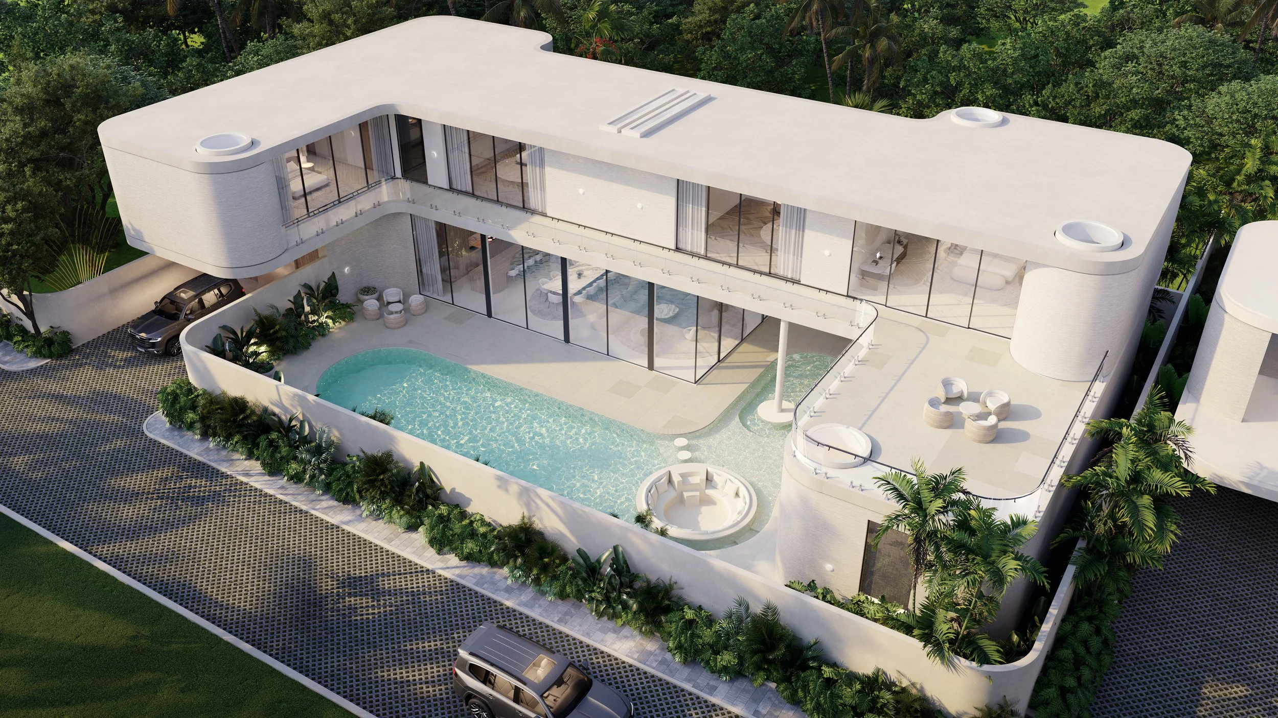 Arra Estate, Luxury Villas in Uluwatu, Bali - pool area