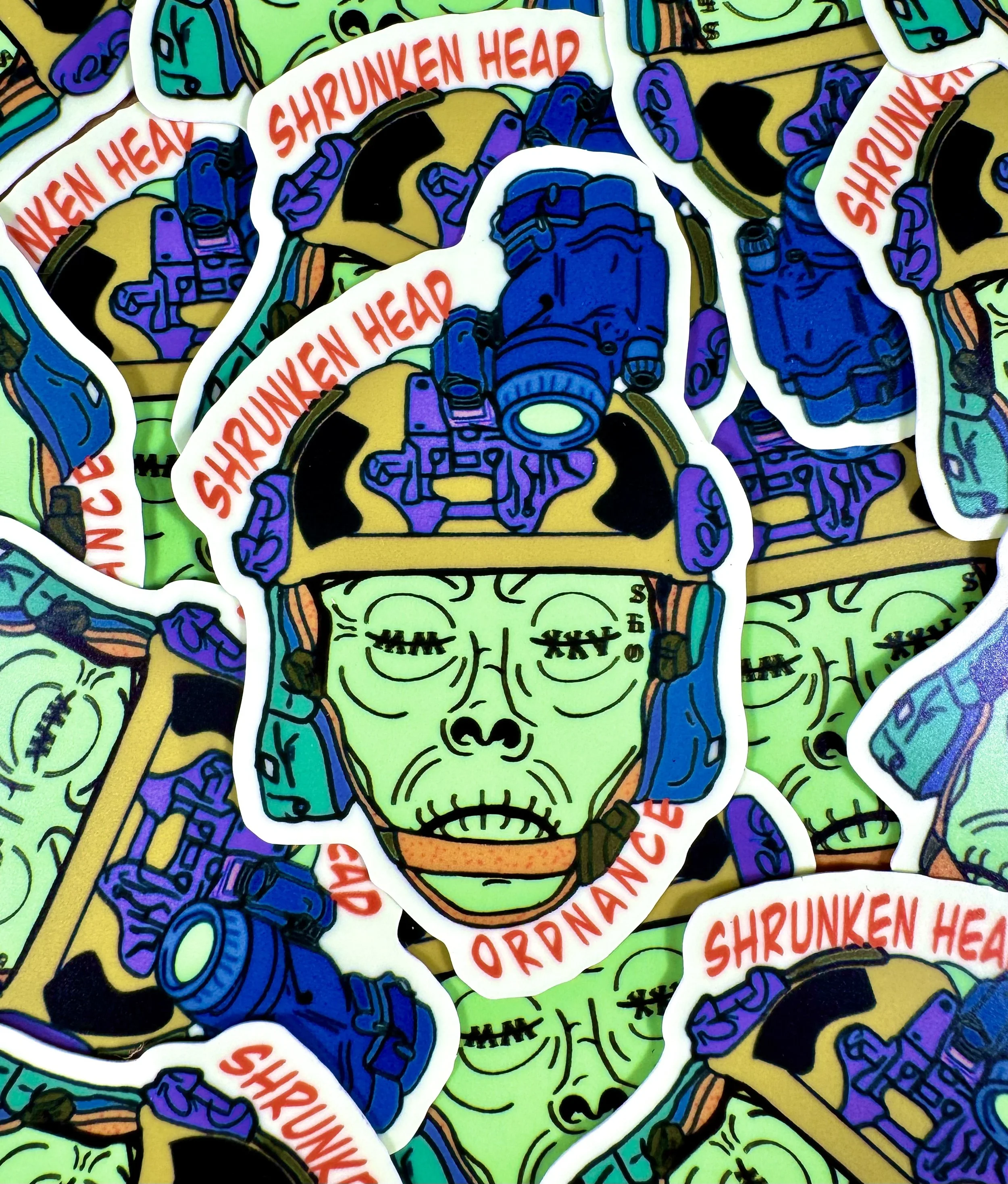 Glowing Shrunken Head