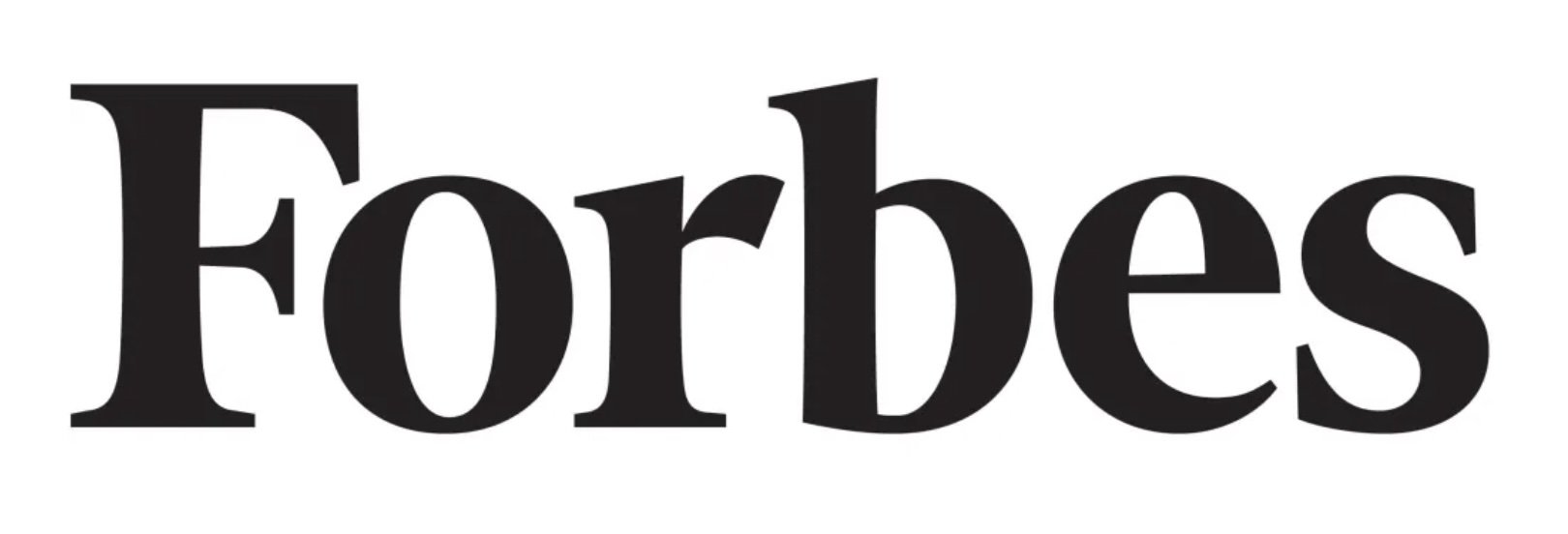 The Forbes logo in black text on a white background.