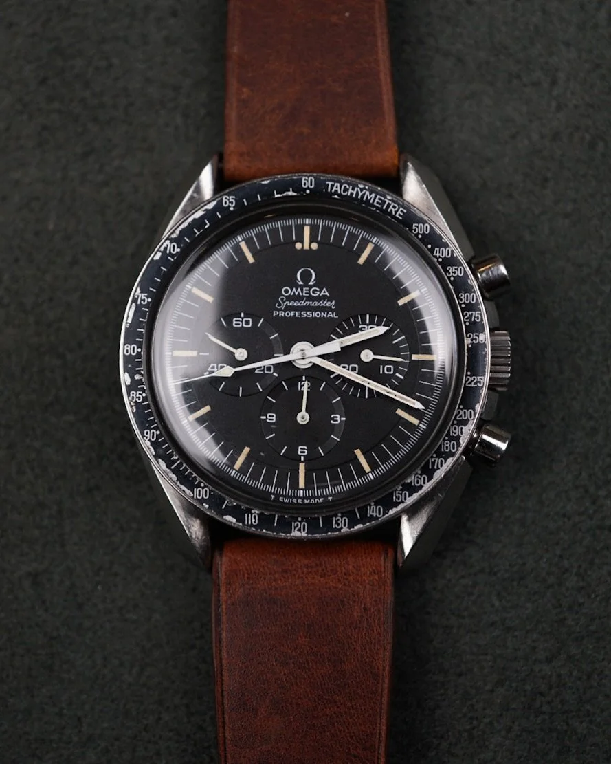 Today&rsquo;s spotlight: an iconic Speedmaster in stunning condition. Fully serviced and ready to take on its next mission. Now available!