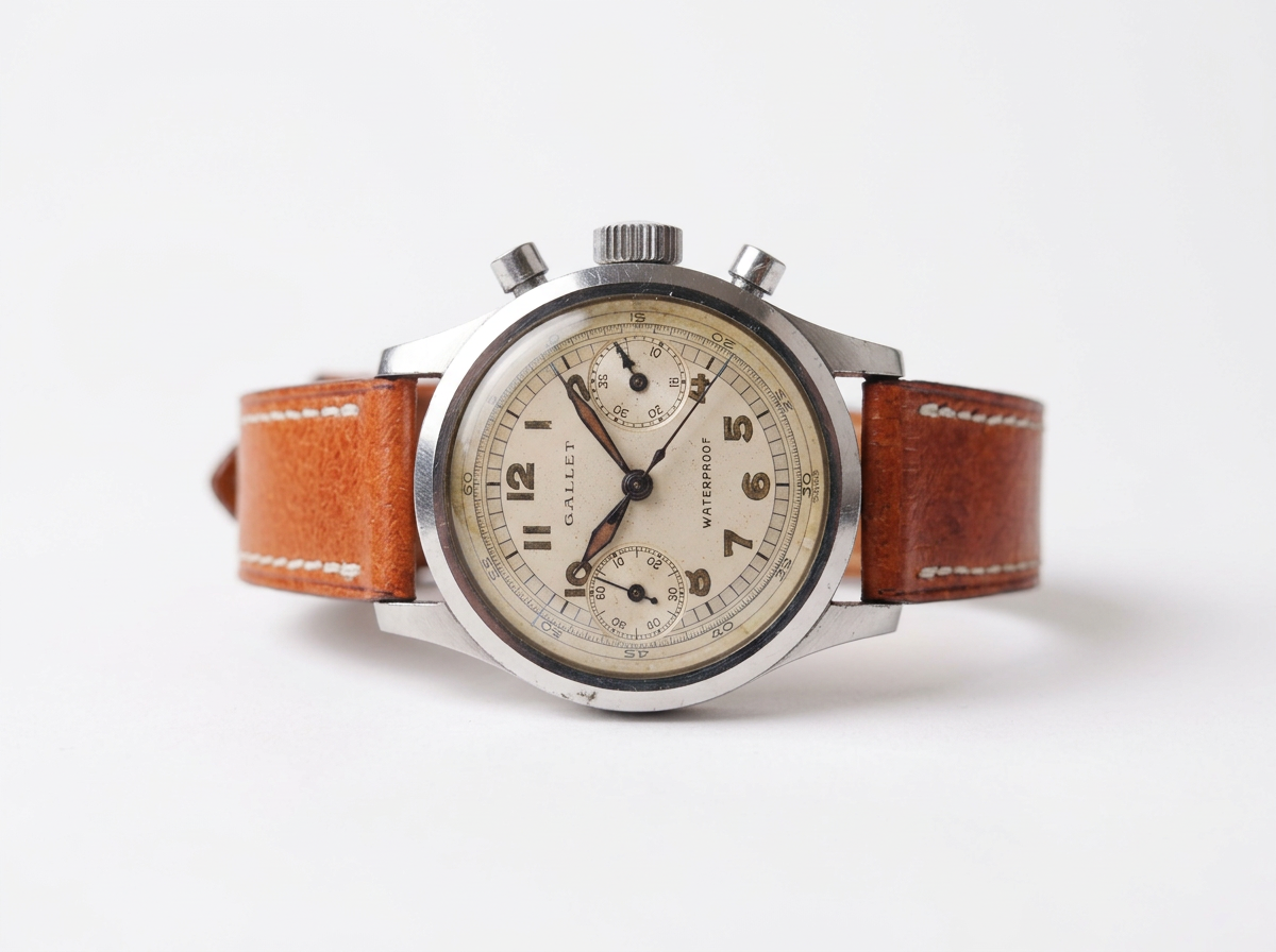 Gallet Waterproof Clamshell Circa 1950s