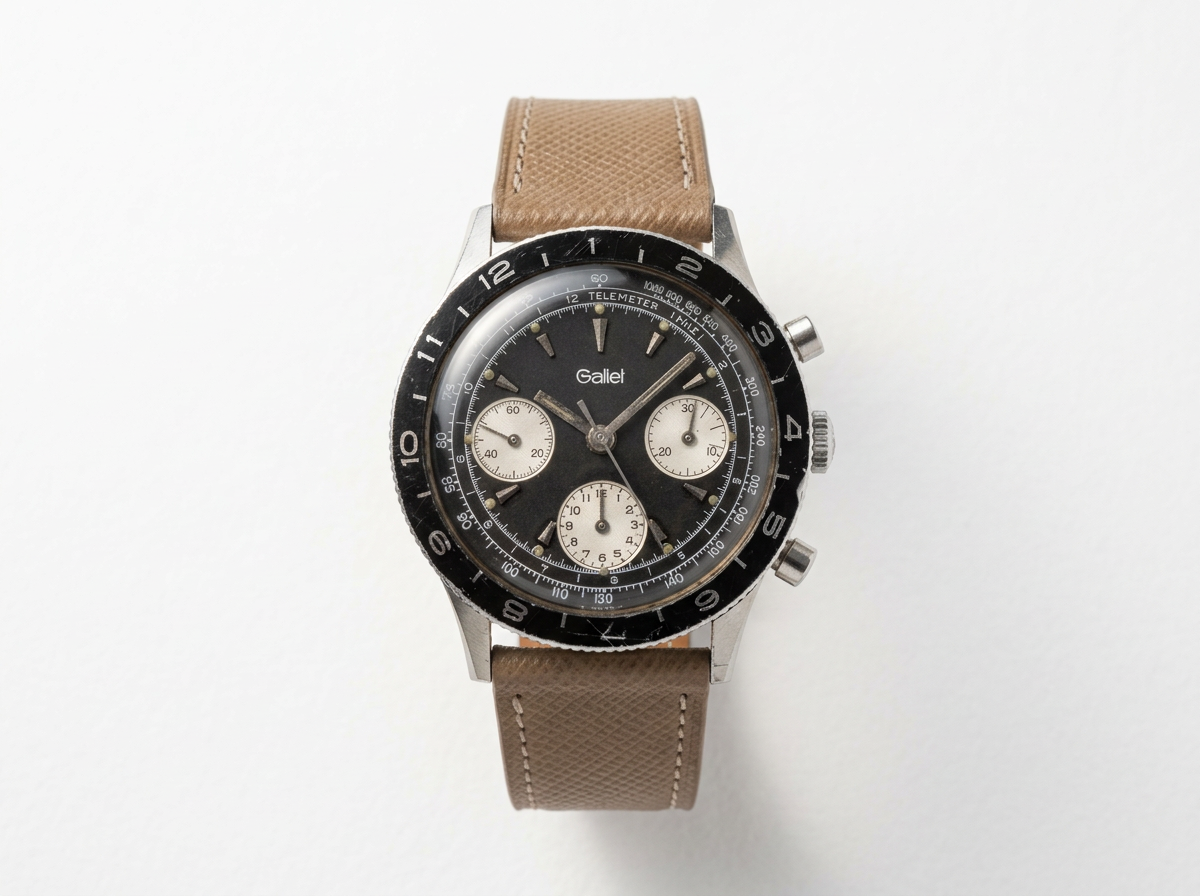 Gallet Multi-Chron Pilot Circa 1960s