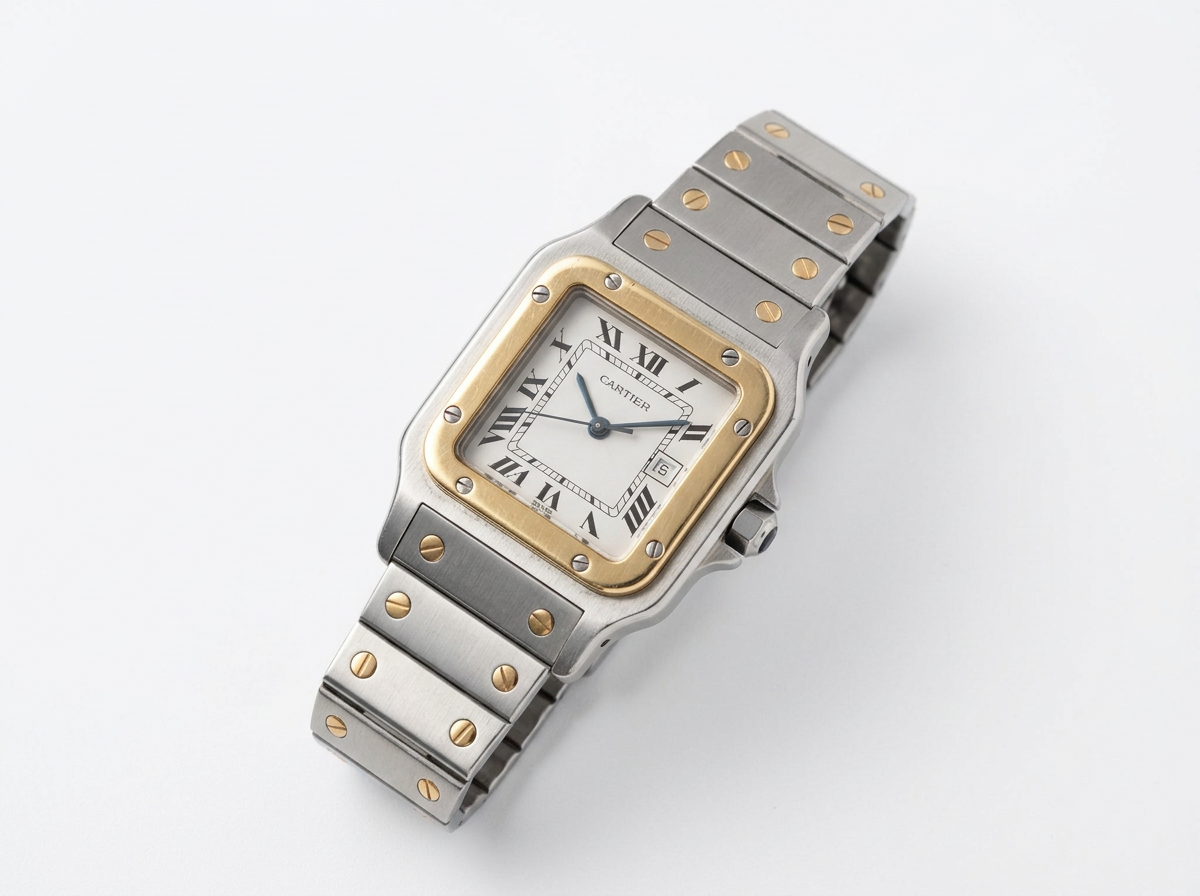 Cartier Santos Carree Circa 1980s