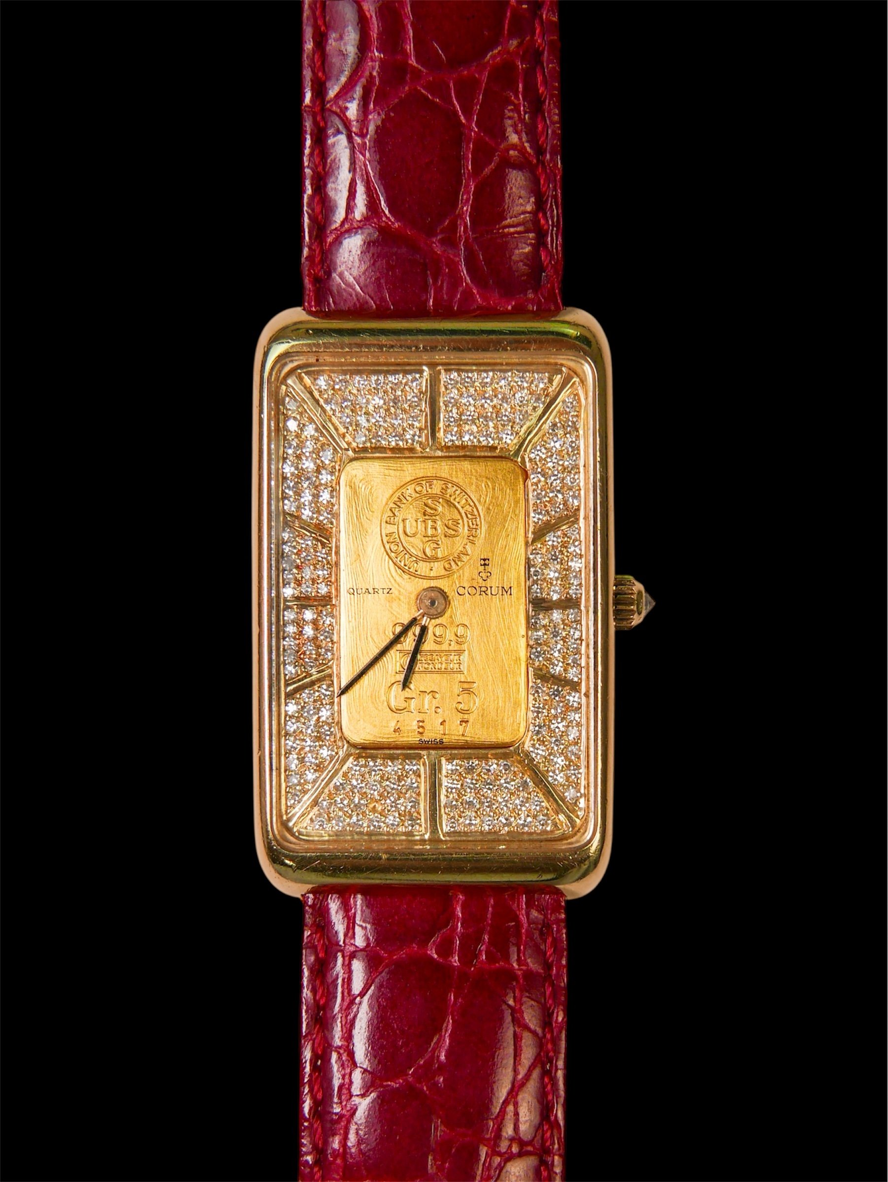 Corum Ingot Tank Circa 1990s