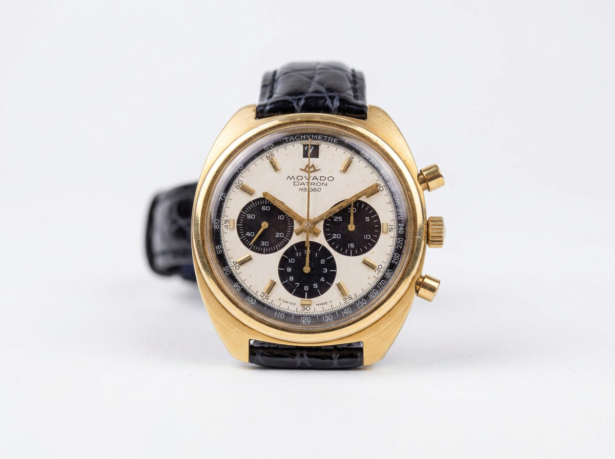 Movado Datron Circa 1980s