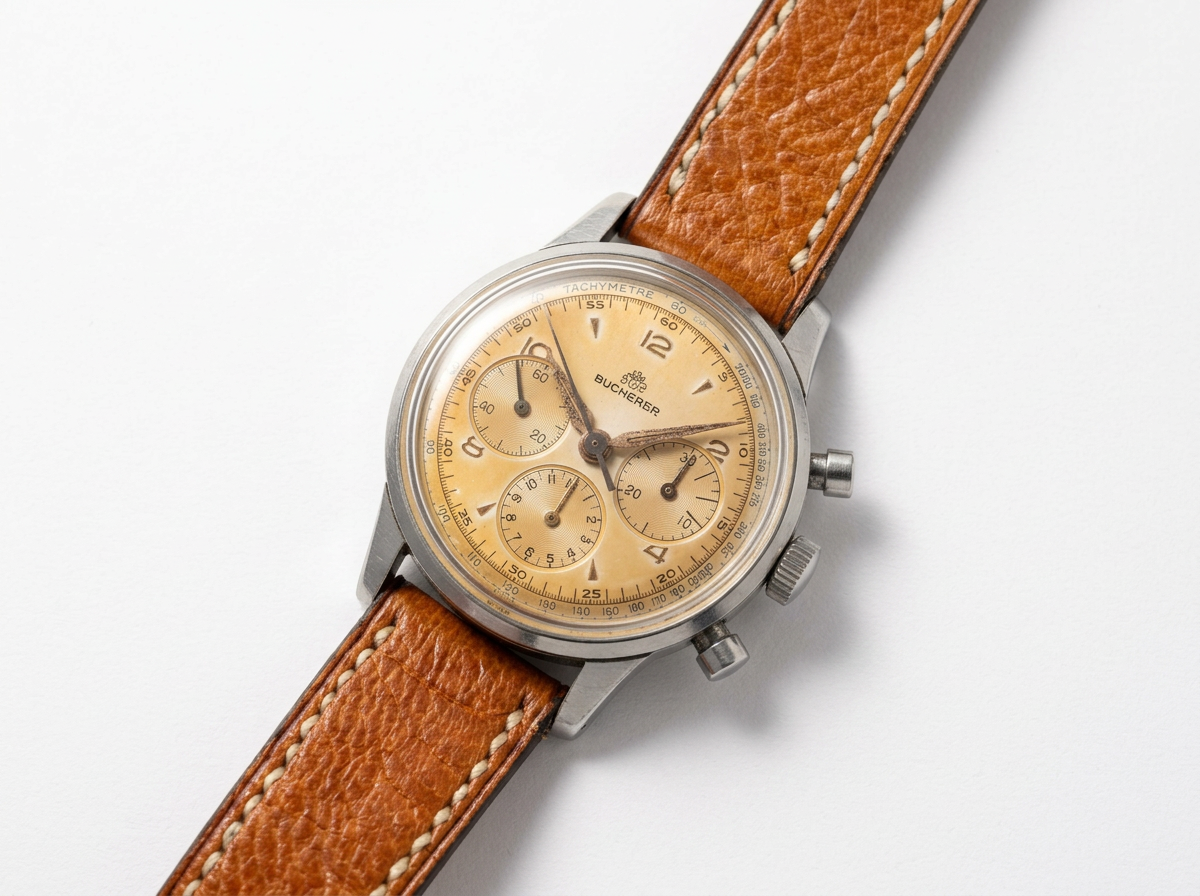 Bucherer Circa 1960s Tropical dial