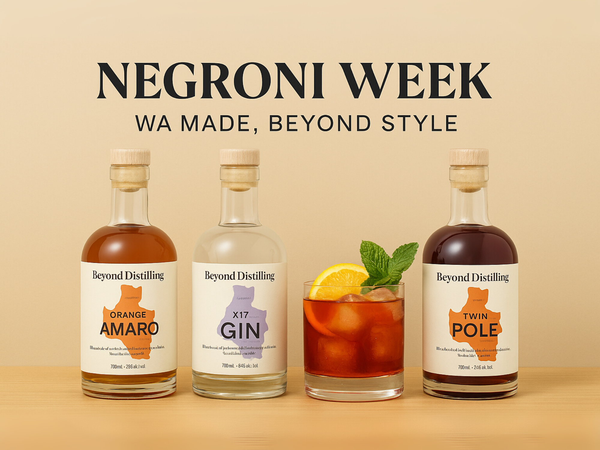 Celebrating National Negroni Week with WA Spirits