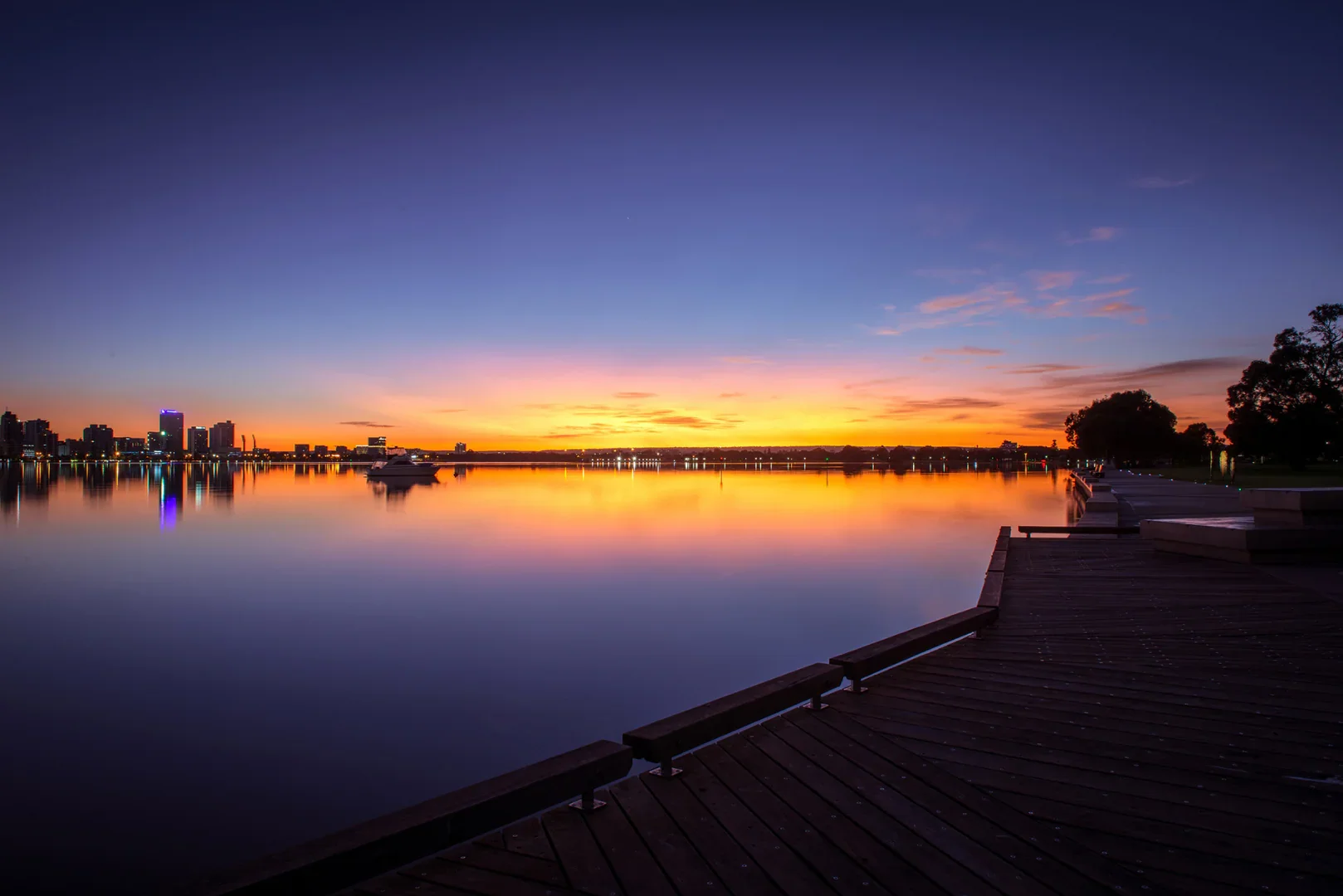 winter solstice sunset perth
