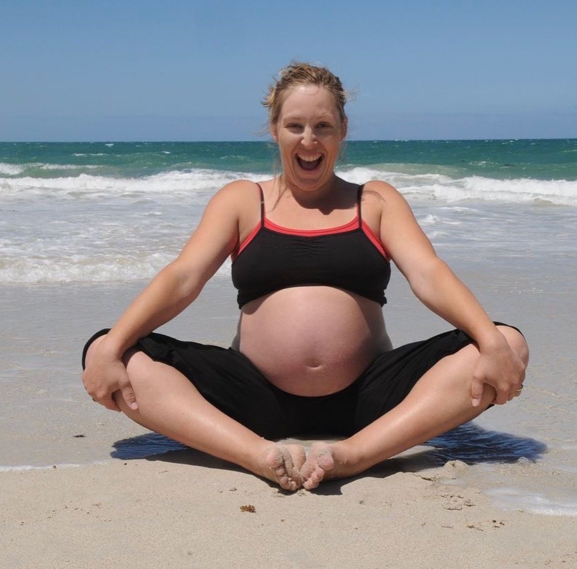 Pregnancy Yoga Pose in Perth