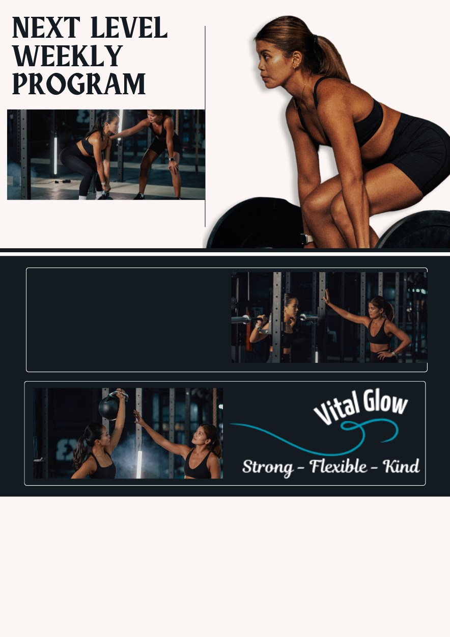 Stay strong, flexible, and motivated with our weekly fitness programs. Designed for all levels, each session combines strength, mobility, and fun challenges to help you feel energised, confident, and balanced. Perfect for adults and kids alike — join