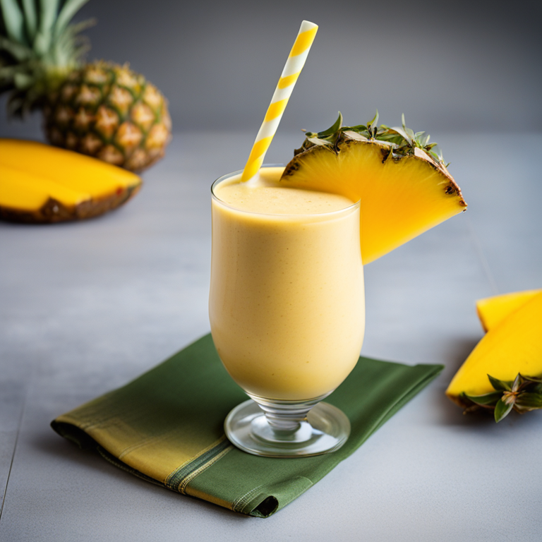 Pineapple and Mango Smoothie