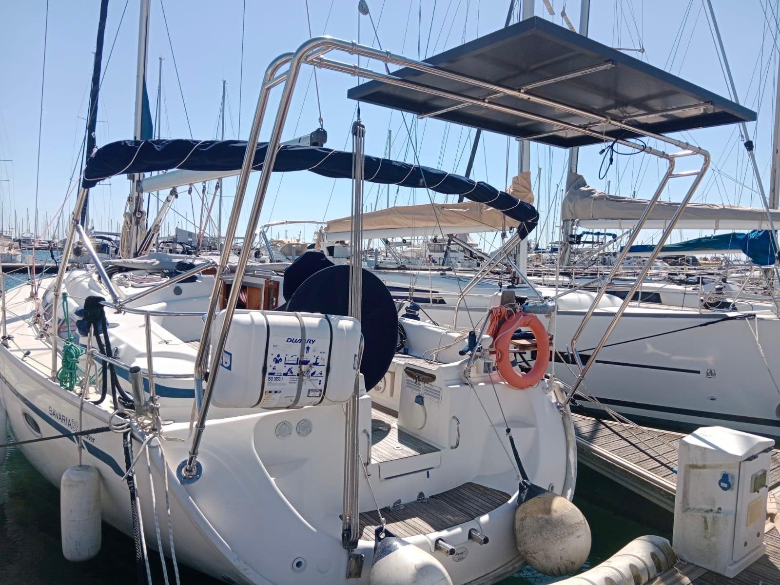 arco de popa para velero Bavaria 39 cruser