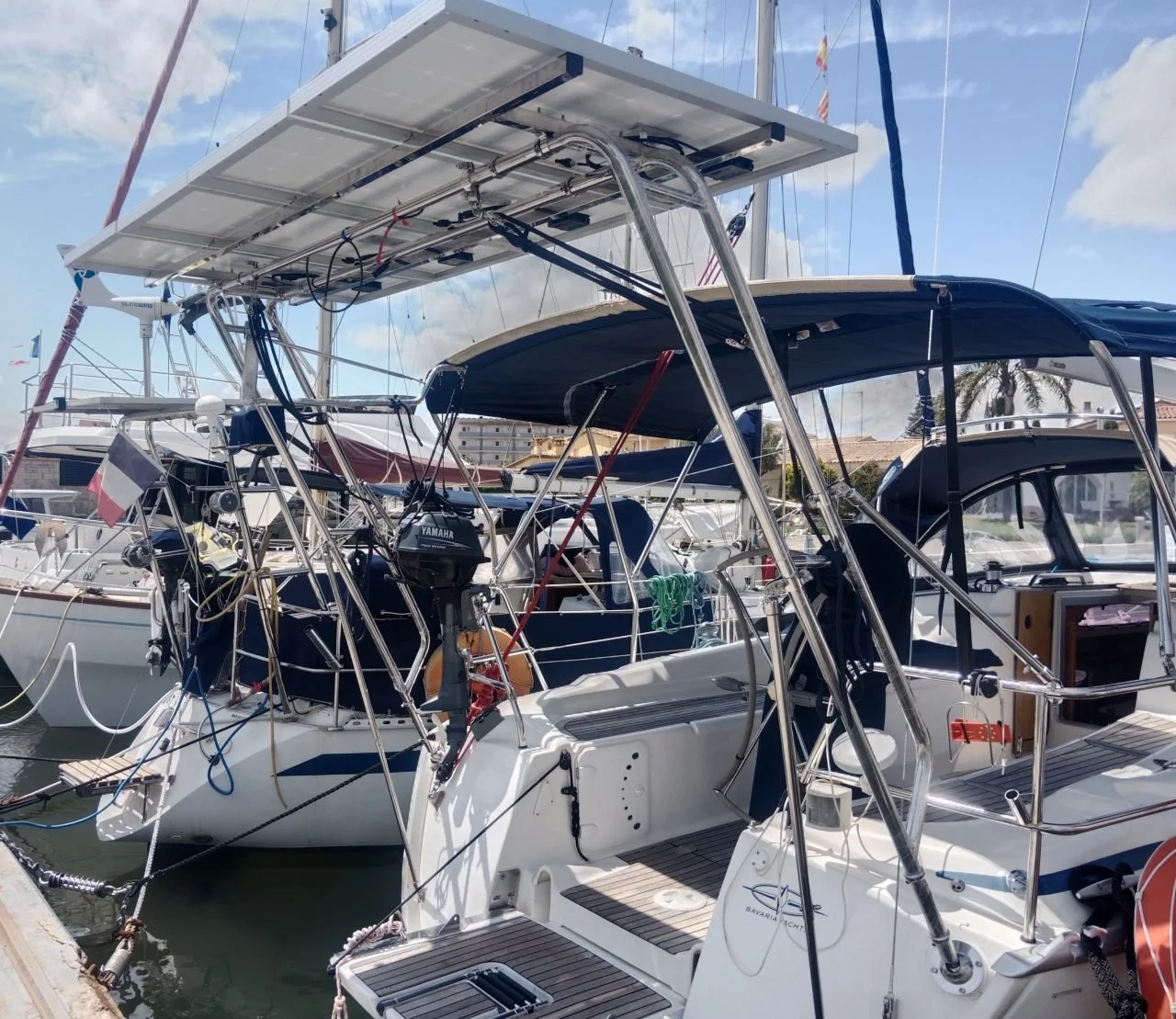 Arco de popa Bavaria Yacht 35