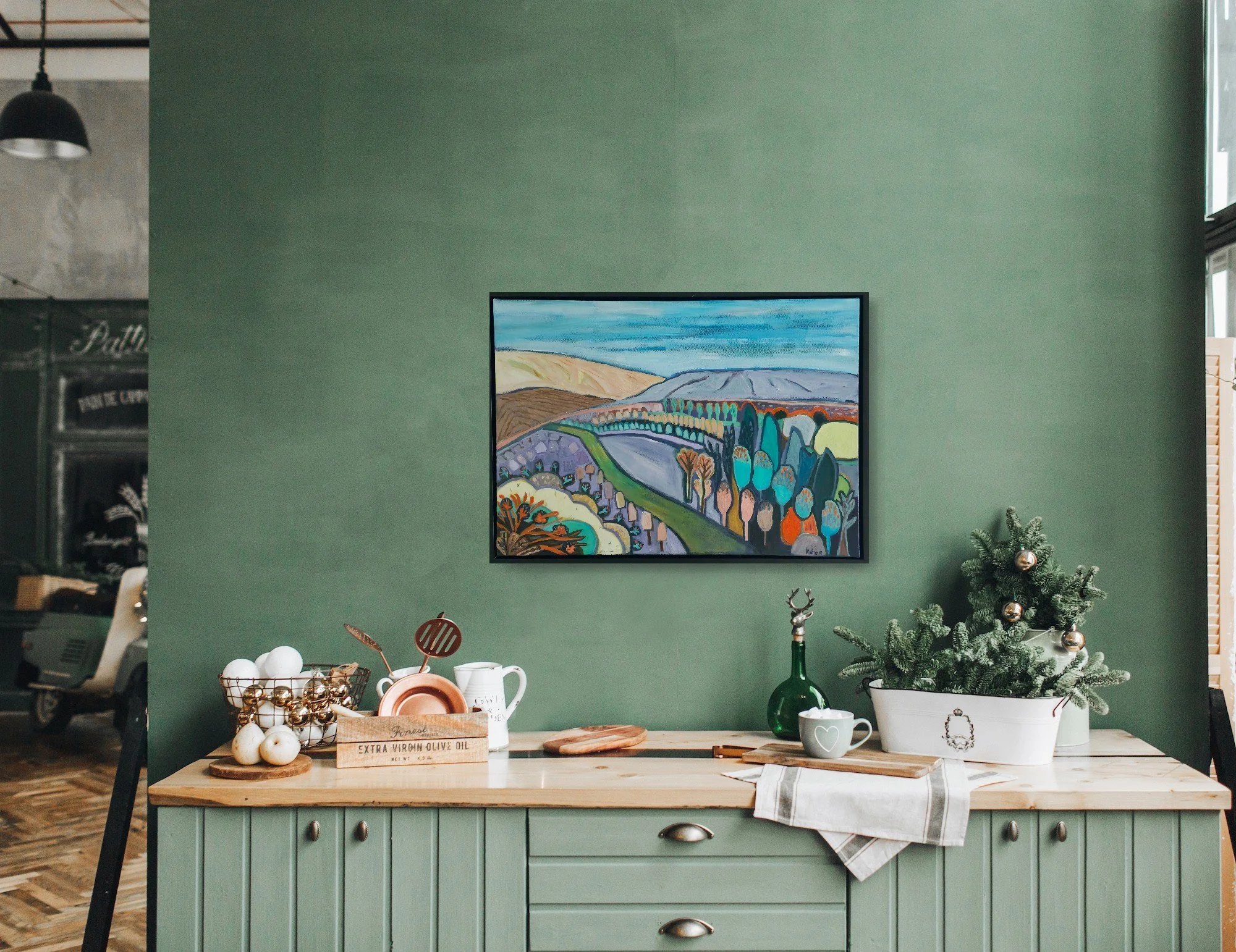 "Autumn Incoming" - original painting