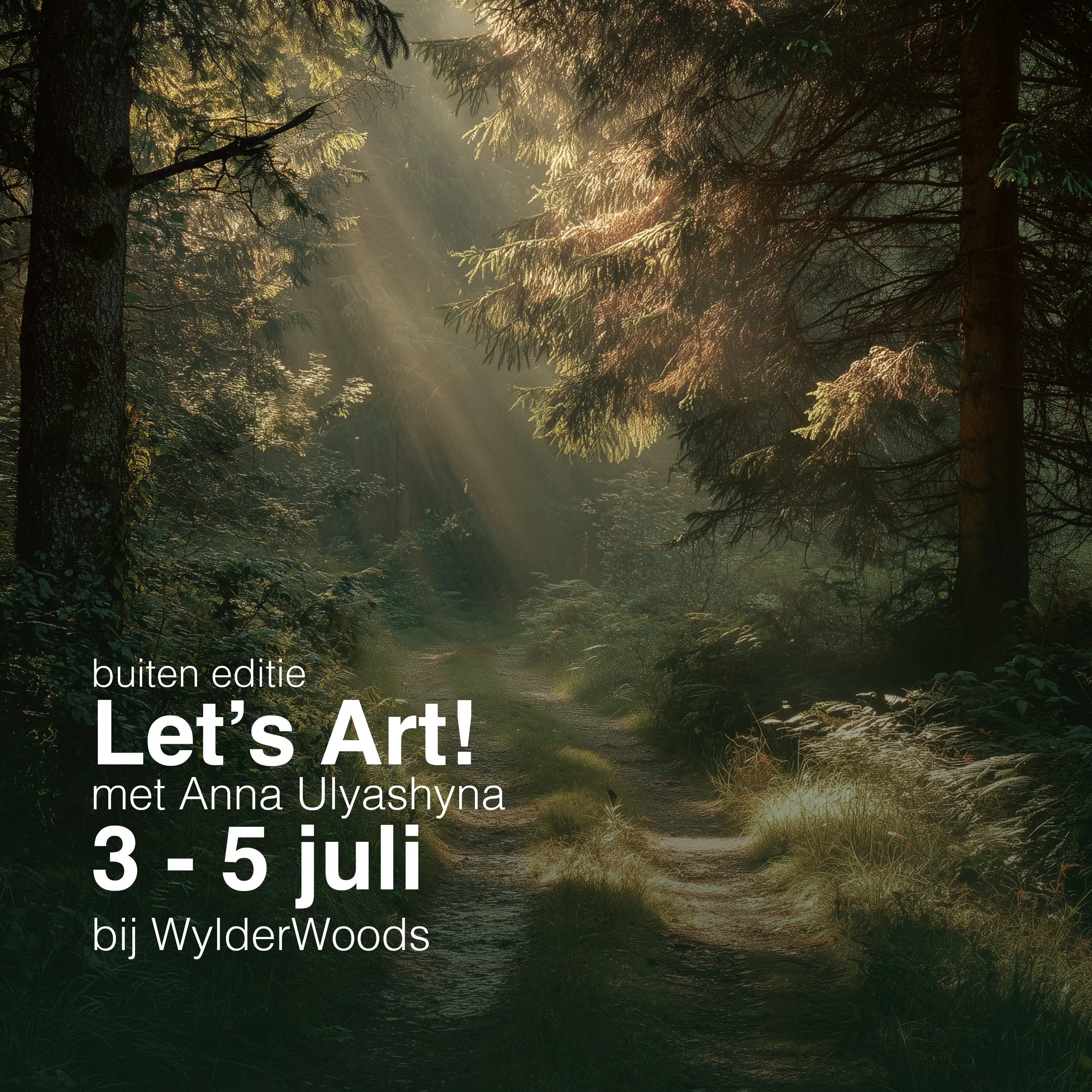 Schilderweekend Let's Art! @ WylderWoods