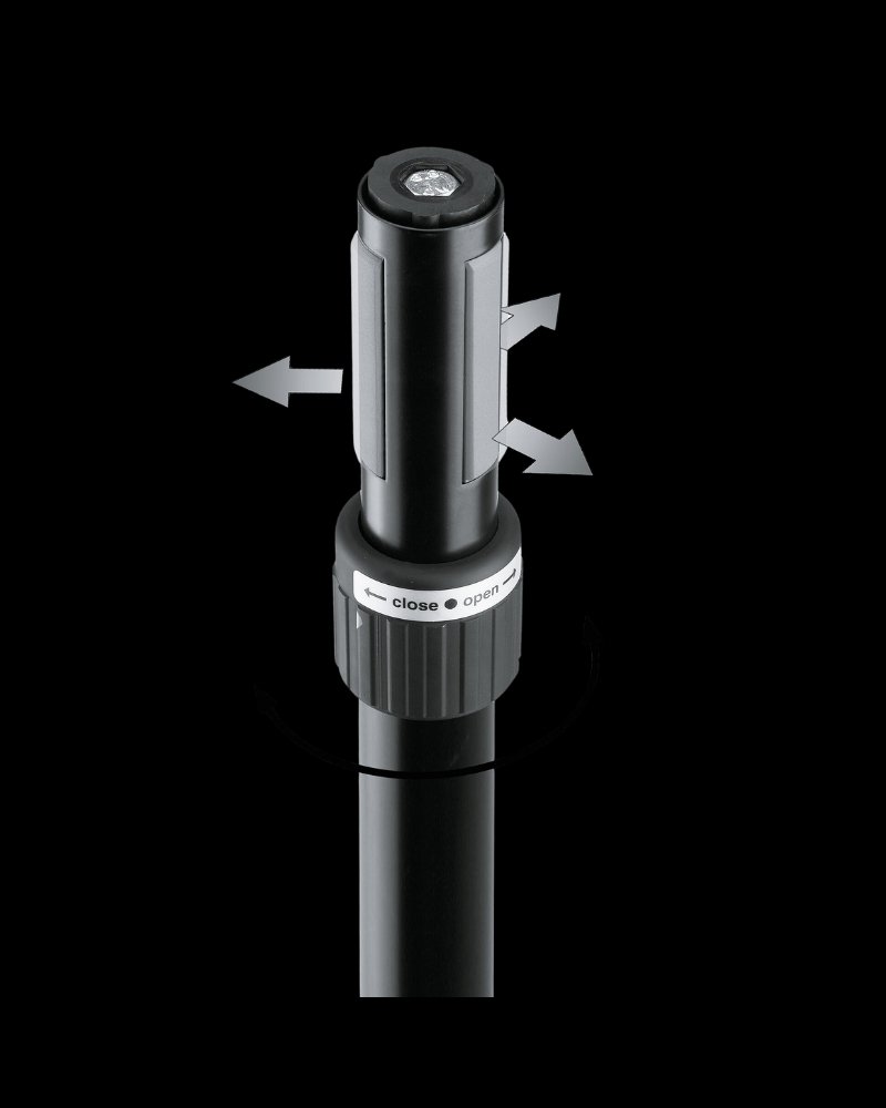 Konig & Meyer 21367 telescopic speaker pole with Twist Lock front view