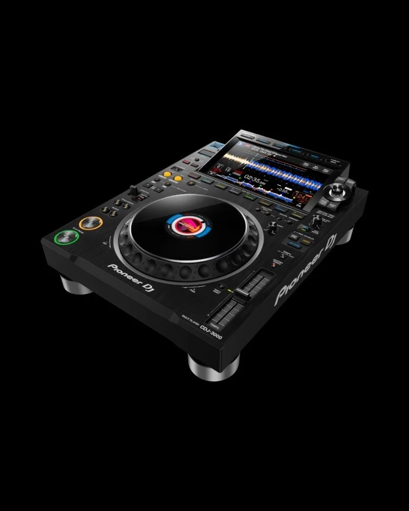 Pioneer CDJ-3000 professional DJ media player available to hire