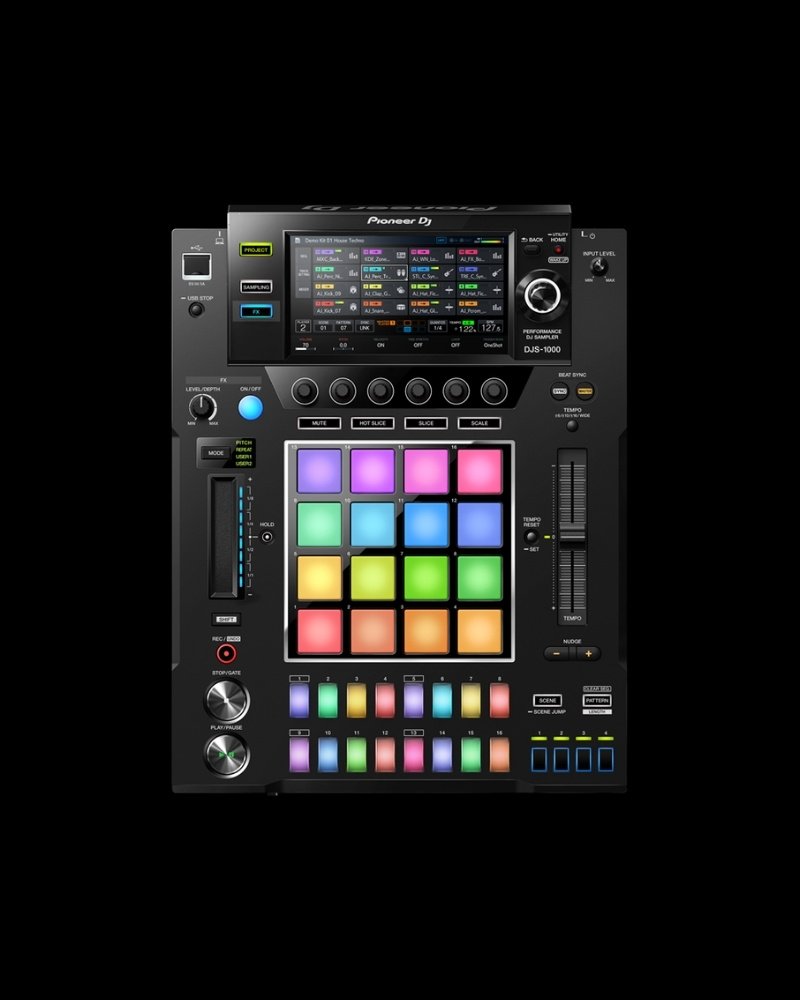 Pioneer DJS-1000 standalone DJ sampler top view