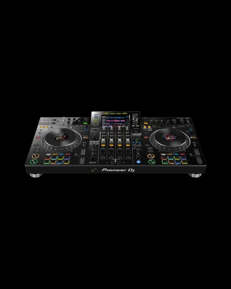 Front view of Pioneer XDJ-XZ all-in-one DJ controller for rental