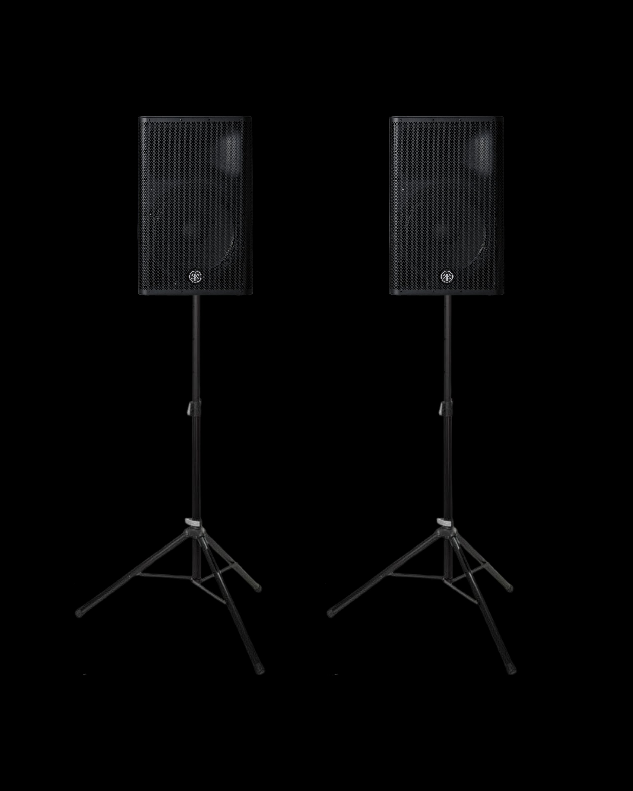 Yamaha DXR15 x2 MKII PA System.jpg