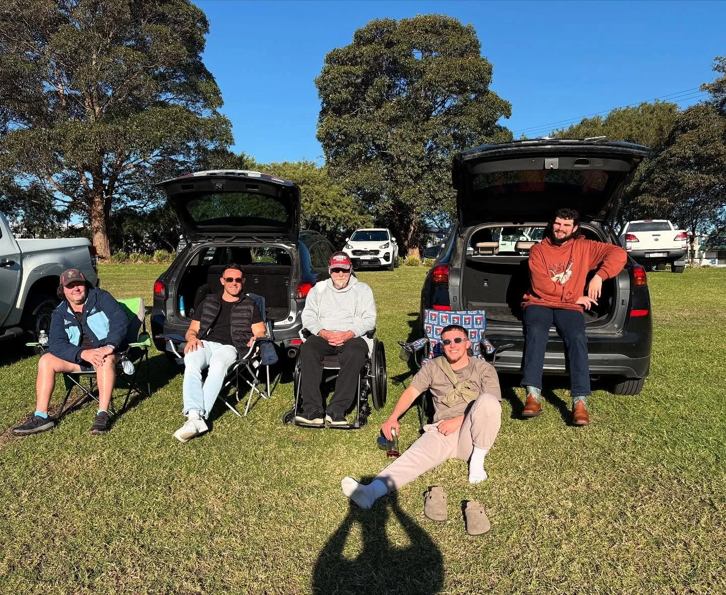 Super Saturday at the footy 🔥🏉