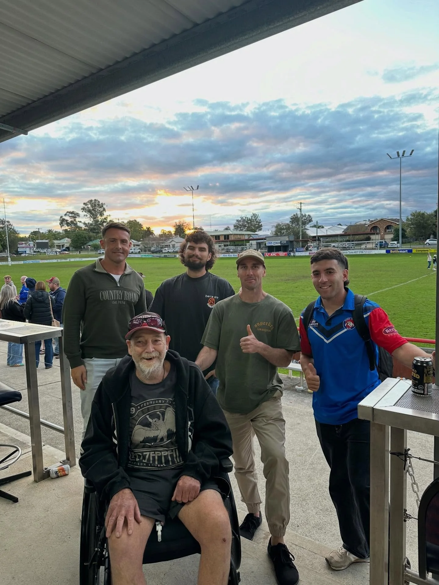 Was a privilege to be able to head along and support the annual @standforspinal event this afternoon. Great event and game between @kurrikurribulldogs and @southslions