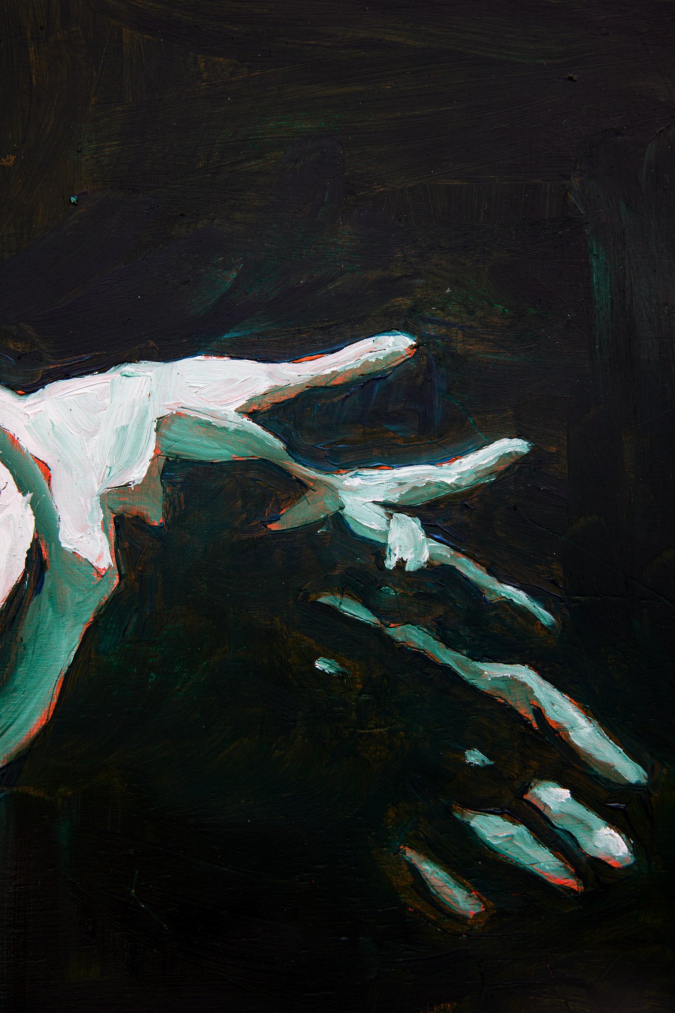 Over the Counter, 2024
Oil on Wood Panel,
21 x 30 cm.