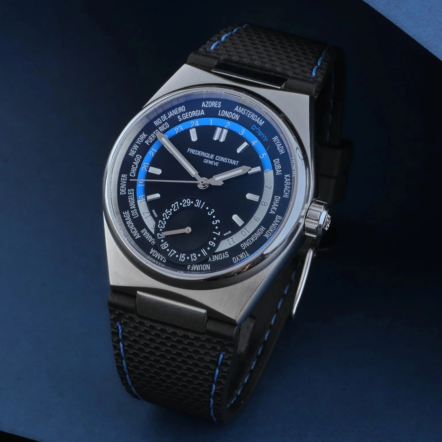 ACE X Frederique Constant Highlife Worldtimer Jerusalem 