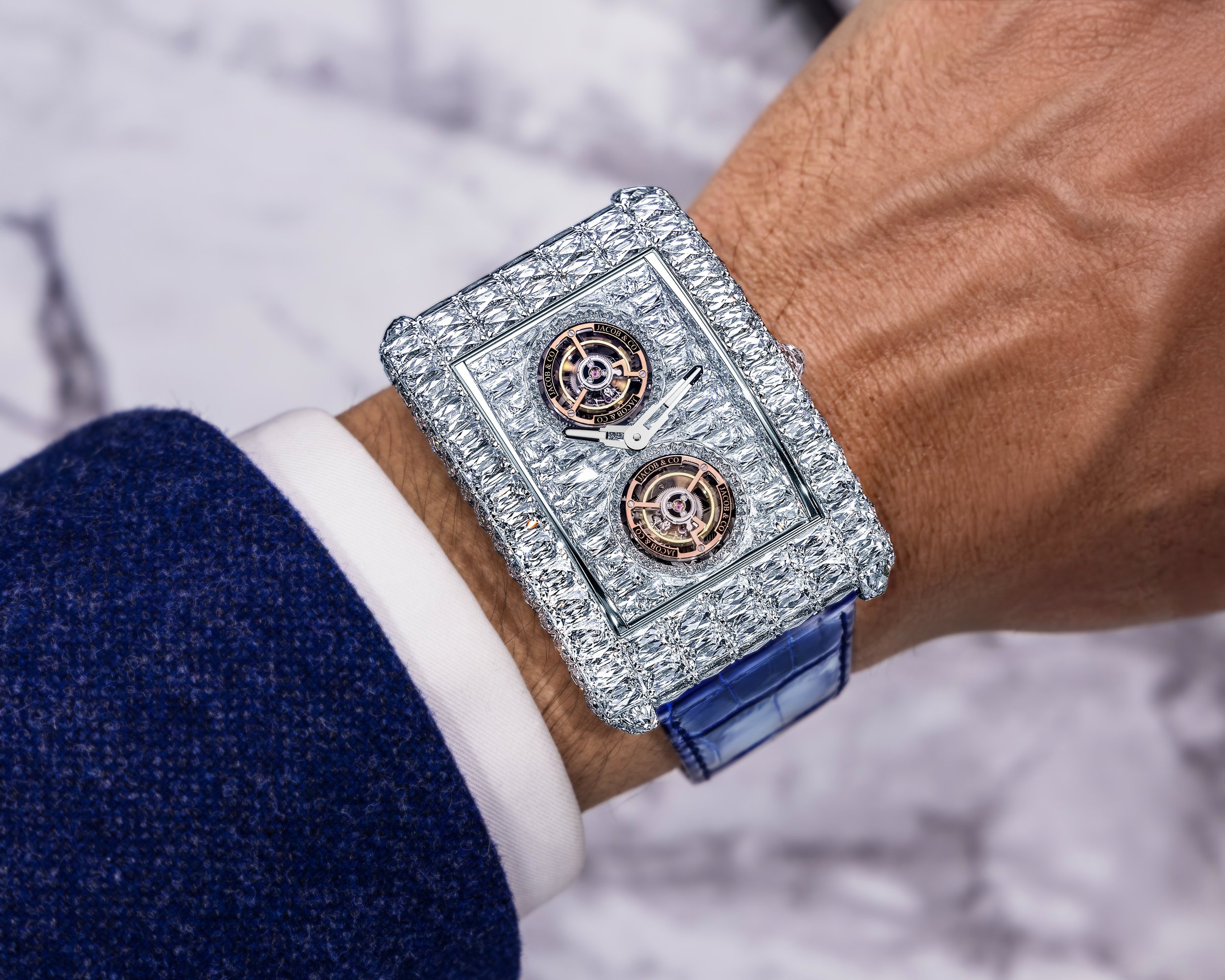 Jacob &amp; Co. Introduces the Angel Cut in the $3.4M Billionaire Double Tourbillon