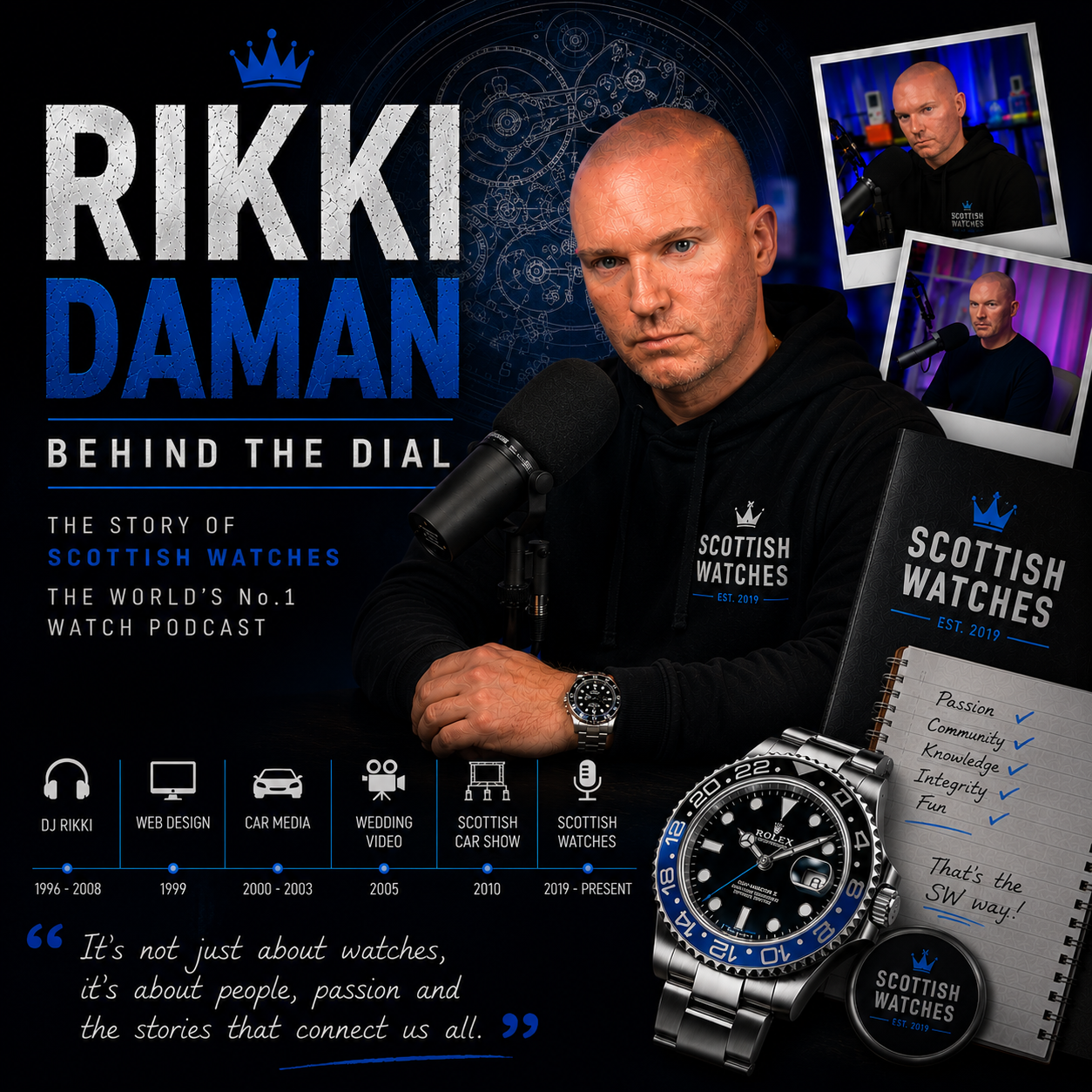 Rikki Daman - Behind the Dial