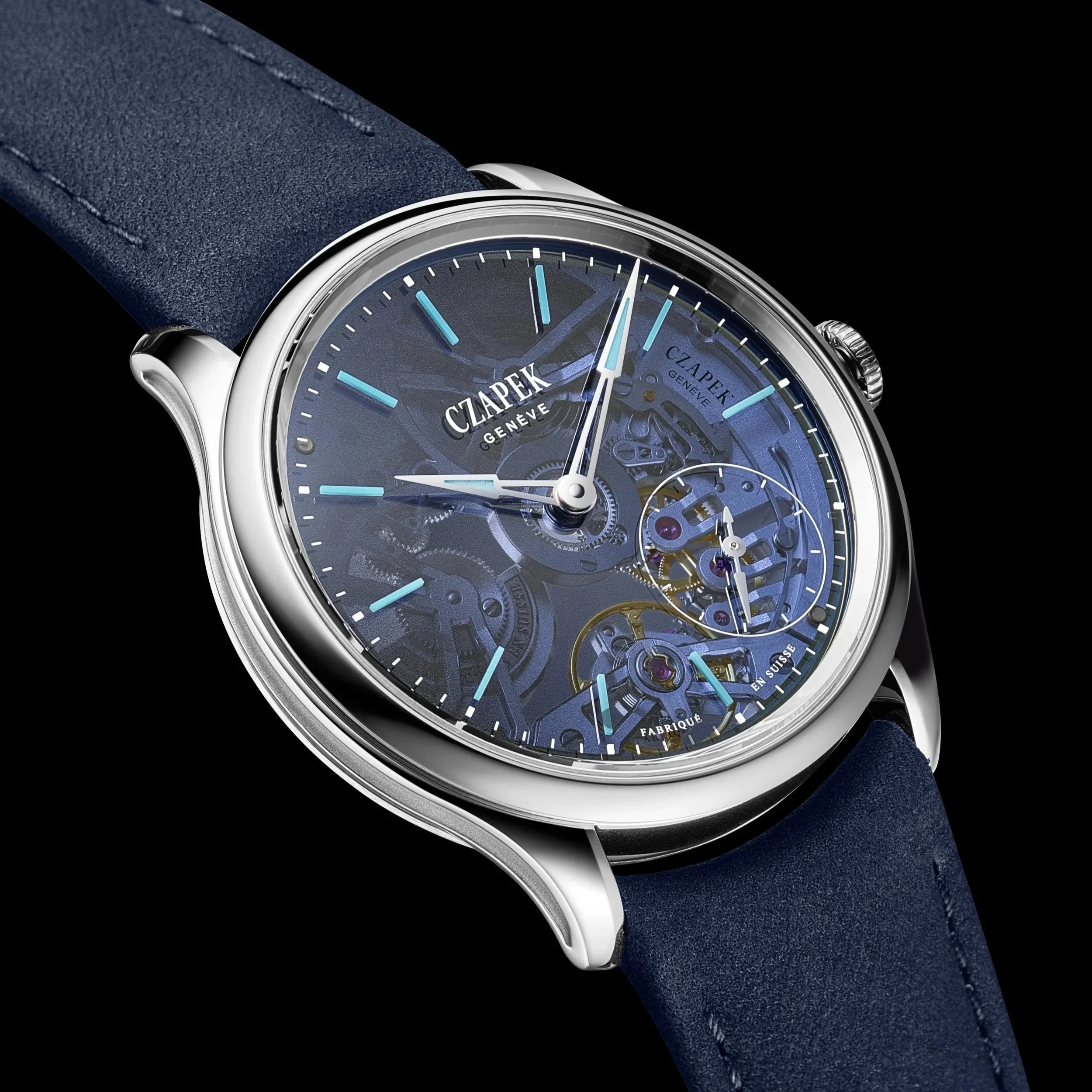 Czapek Promenade Transparencies Aqua Blue: Skeletonised Watchmaking Done Differently