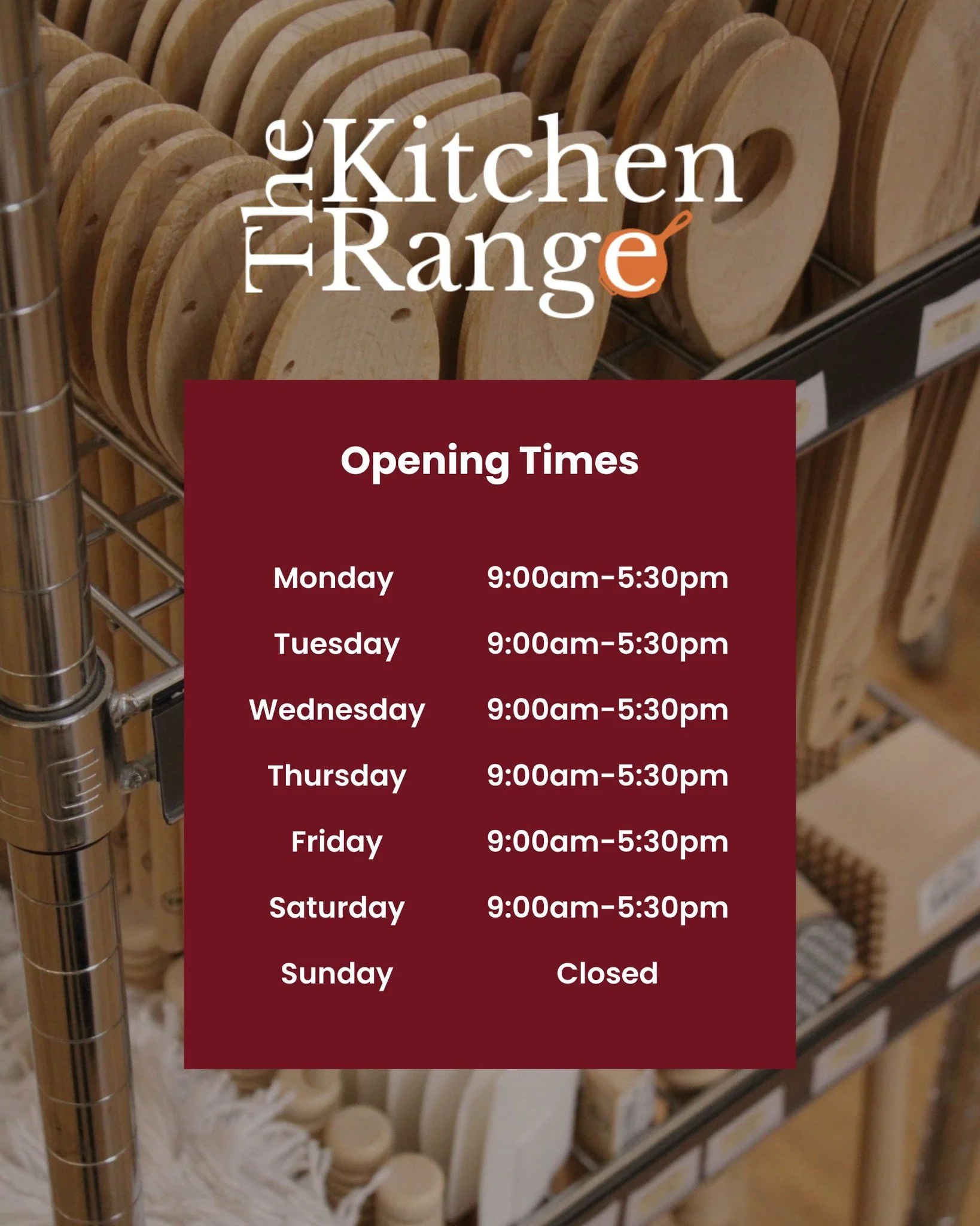 Welcome 2026 🥳 Looking for some fresh kitchenware to start the year? Perhaps you're meal planning for January, setting new routines around meals and kitchen time? Find all of the tools to help you on your way at The Kitchen Range.

Browse kitchenwar