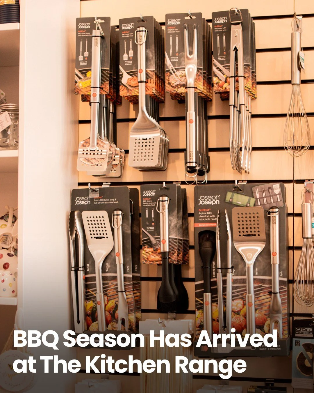 We've got a selection of BBQ essentials now in store from @josephjosephofficial 🔥🍔