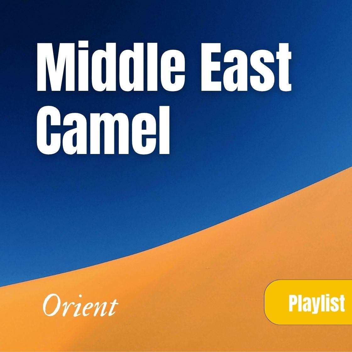 Middle East Camel
