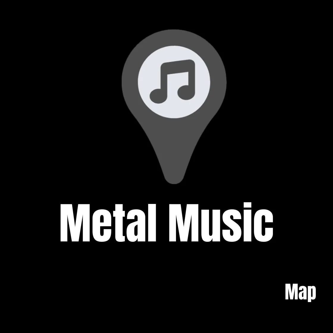Map of Metal created by Patrick  Galbraith