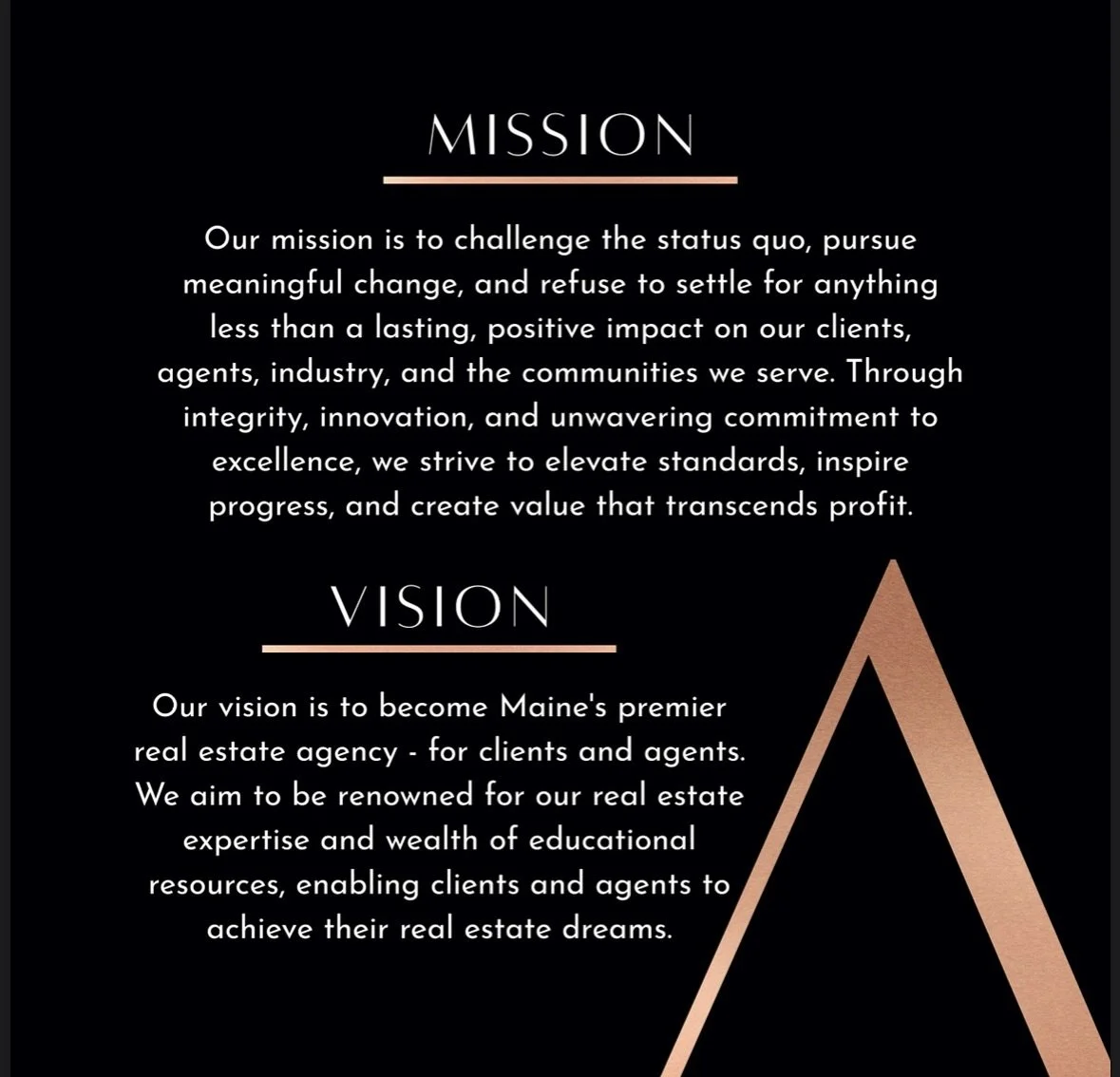 From day one, we promised ourselves that culture would come first. Not numbers. Not convenience. Culture. The people we choose to be in business with, the energy we bring, and the standards we uphold ... those are the things that guide every decision