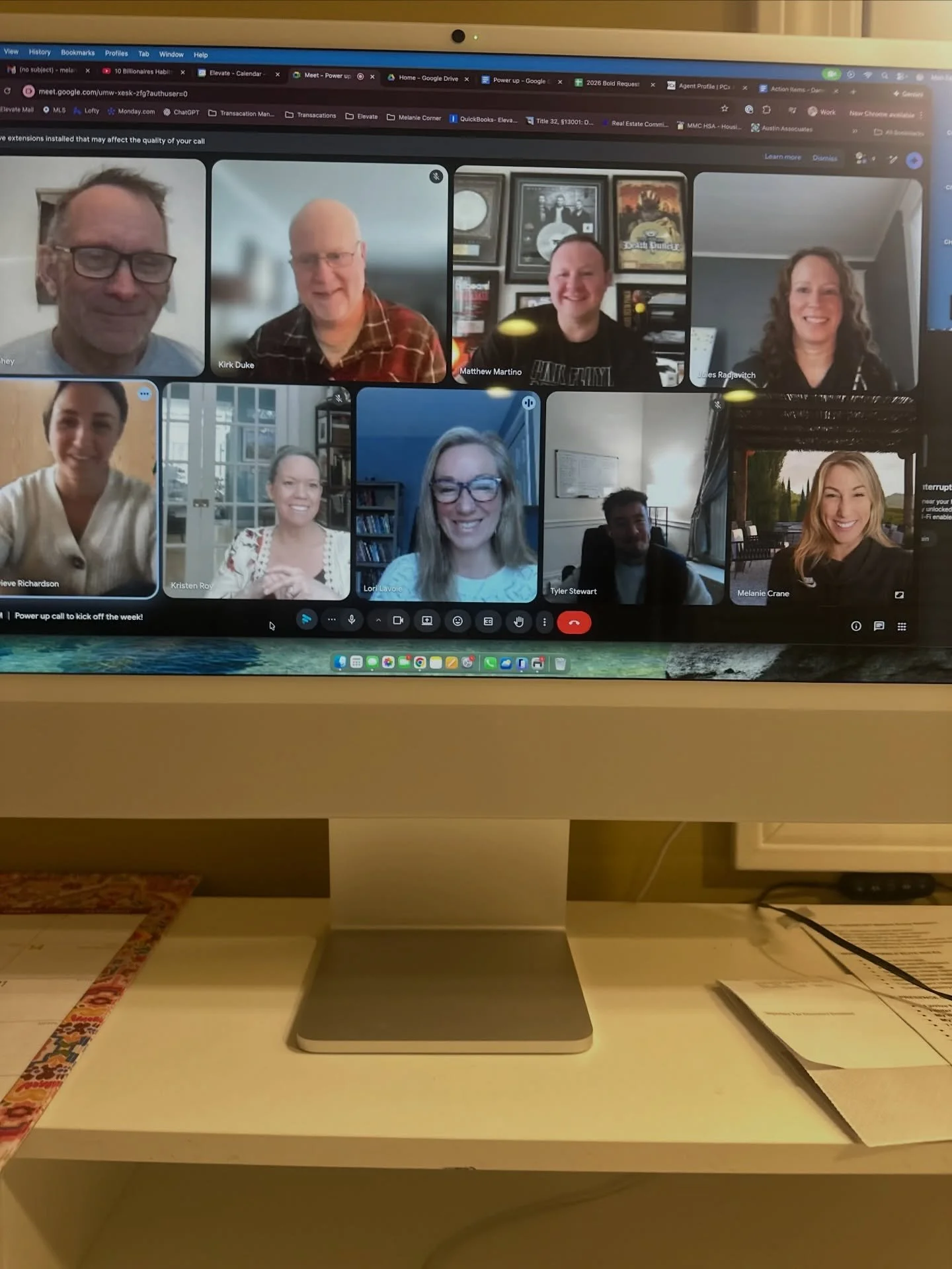 This morning&rsquo;s Power Up call had a different level of fire.

The words that surfaced we things like: 
Determined. Focused. Intentional. Momentum. Motivation. Execution. Sequence.

We talked about the basics first: what we&rsquo;re eating, how w