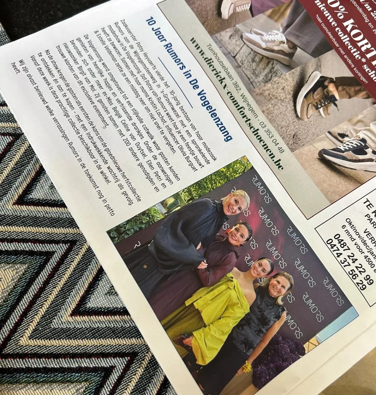 Nog een prachtig artikel dankzij @bode_van_schoten @nathaliebiermans 🥰🥰🥰🥰

#cannotbemoreproud #rumorsantwerp