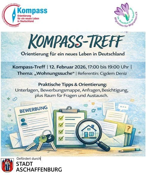 Kompass-Treff | Thema: Wohnungssuche