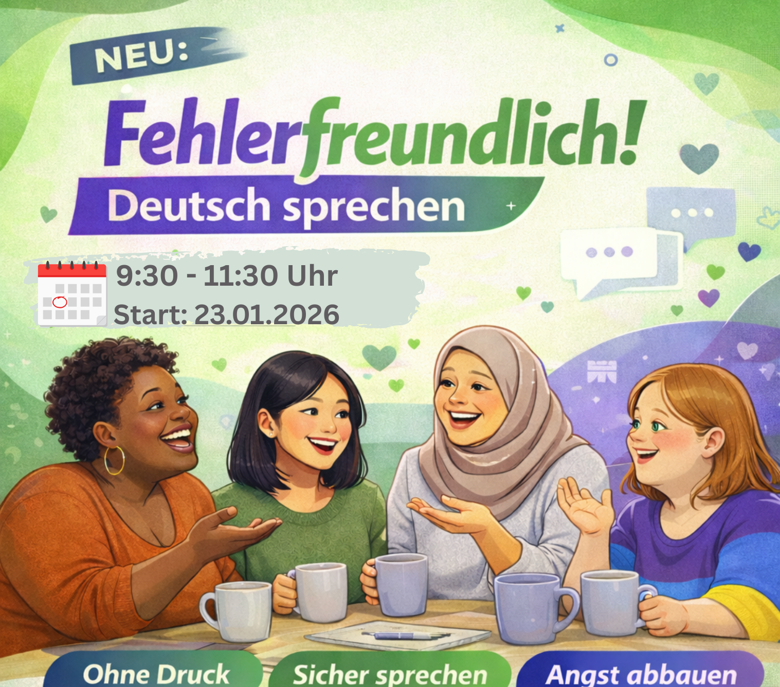 Fehlerfreundlich! - Deutsch sprechen