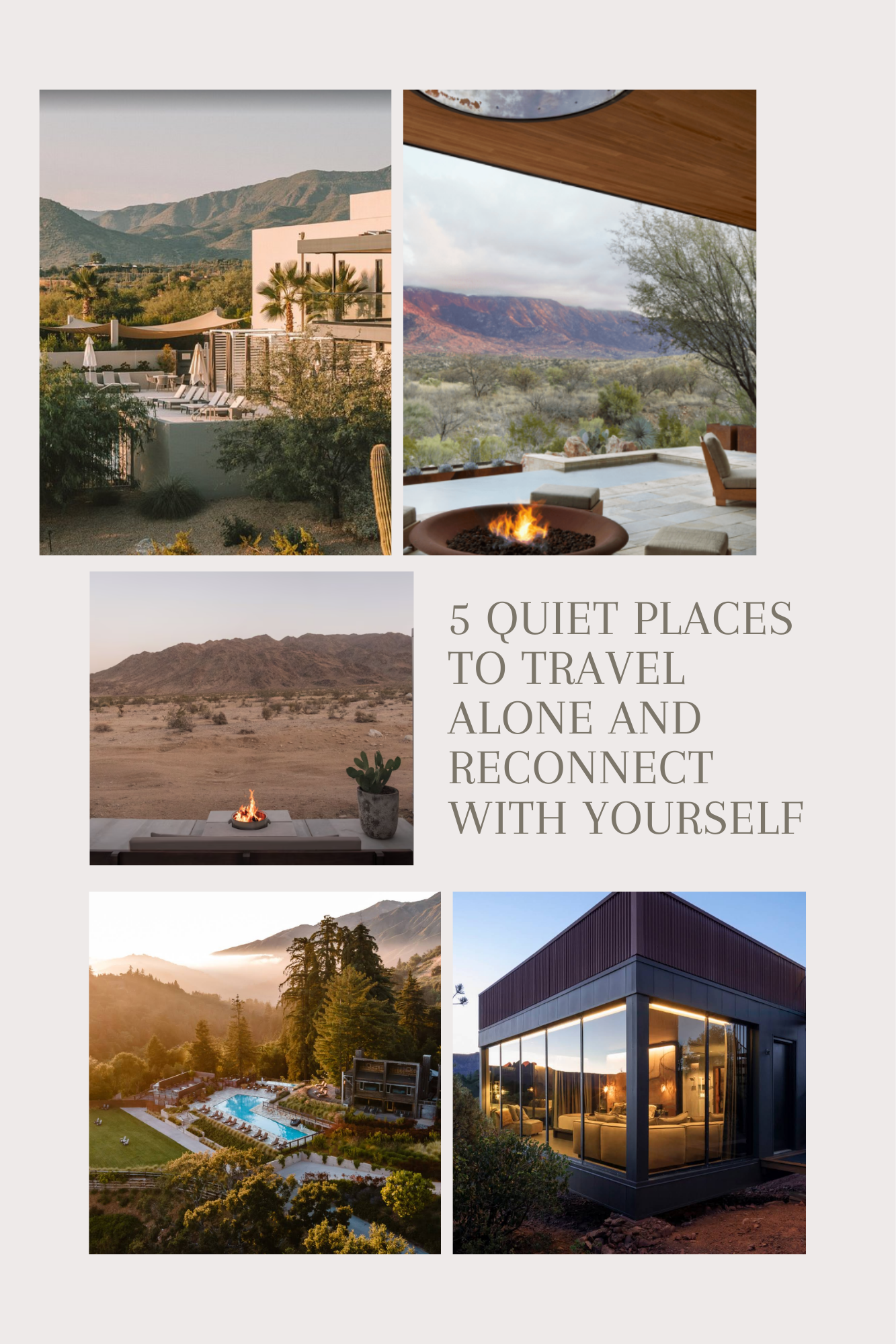 Quiet Places to Travel Alone When You Need to Reconnect With Yourself