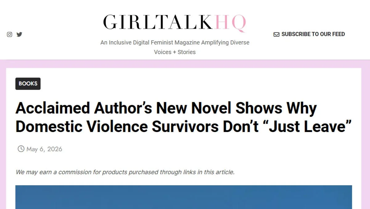 Screenshot of GIrlTalkHQ article by Catherin Marshall-Smith