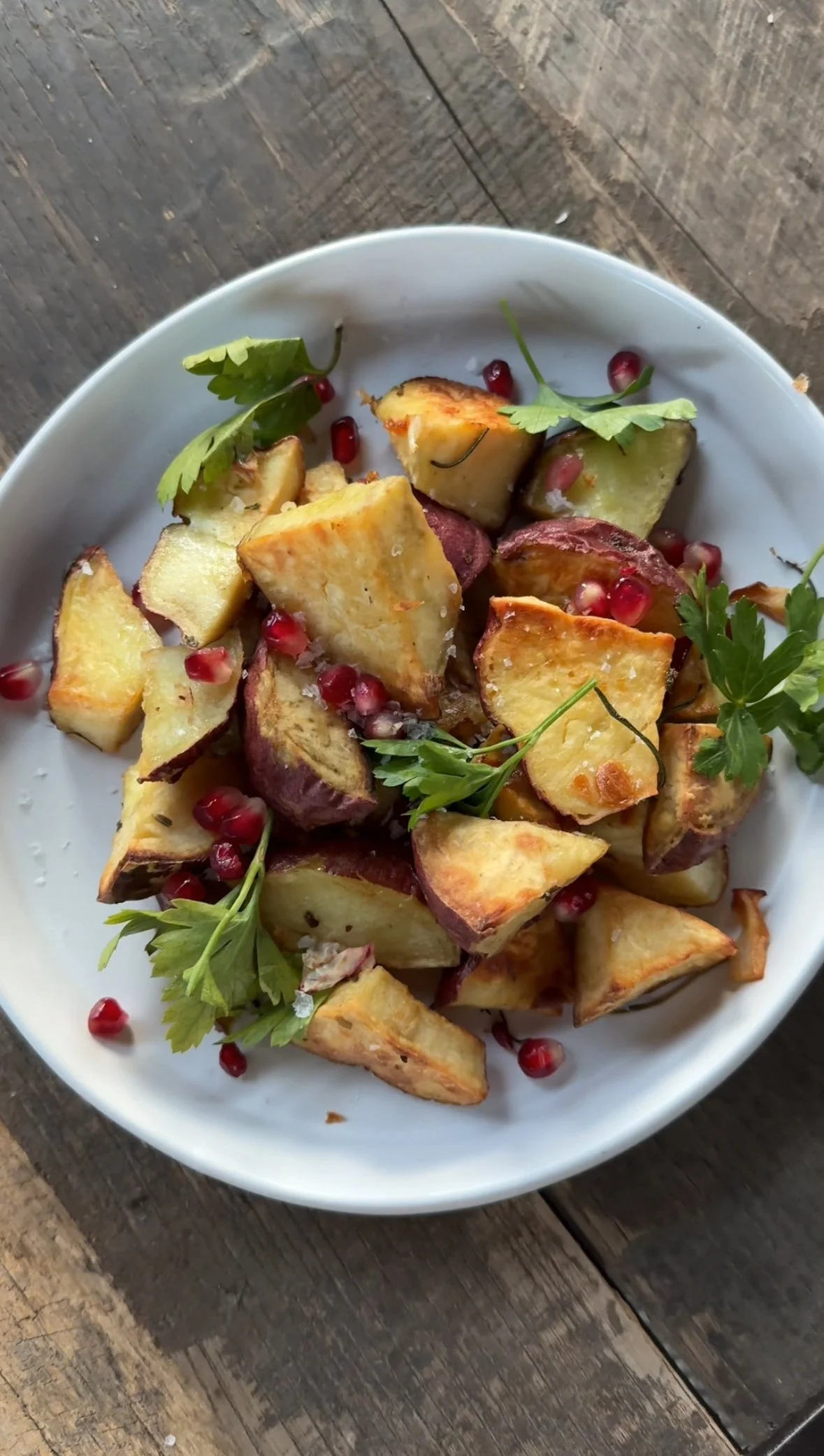 Roasted Japanese Sweet Potatoes
