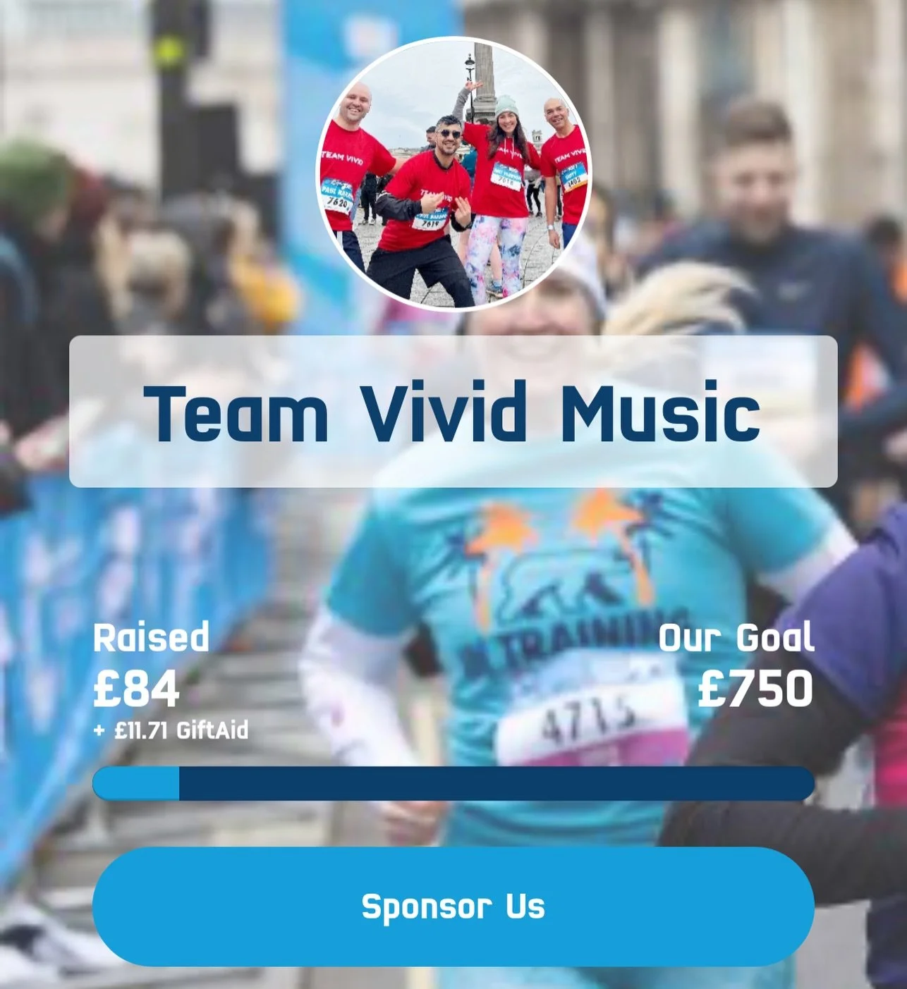 #TEAMVIVIDMUSIC are trading sequins for runners again next week!! 🏃 🏃🏻&zwj;♀️ 🏃🏼&zwj;♂️ 
We&rsquo;ll be taking part in the @cr_uk #WinterRun on Sunday 15th Feb to support #cancerresearch which is a cause dear to our hearts.
If you would like to 