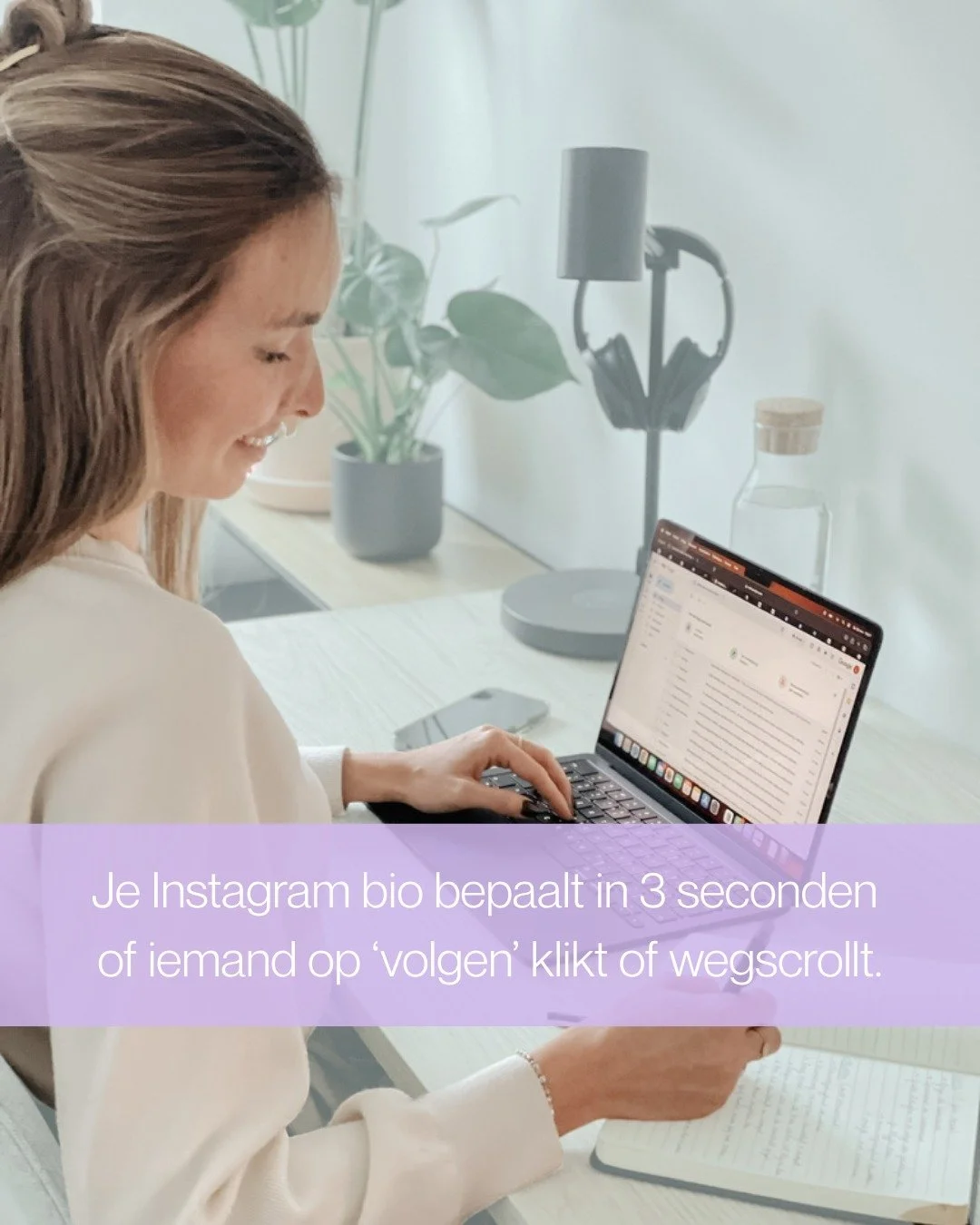 𝗝𝗲 𝗜𝗻𝘀𝘁𝗮𝗴𝗿𝗮𝗺 𝗯𝗶𝗼 = 𝗷𝗼𝘂𝘄 𝗱𝗶𝗴𝗶𝘁𝗮𝗹𝗲 𝗲𝗹𝗲𝘃𝗮𝘁𝗼𝗿 𝗽𝗶𝘁𝗰𝗵 ⏱️✨

Wist je dat mensen 𝗯𝗶𝗻𝗻𝗲𝗻 𝟯 𝘀𝗲𝗰𝗼𝗻𝗱𝗲𝗻 beslissen of ze je gaan volgen of niet? Je bio speelt daarin een hoofdrol.

🔍 𝗘𝗲𝗻 𝗸𝗿𝗮𝗰𝗵𝘁𝗶𝗴𝗲 ?