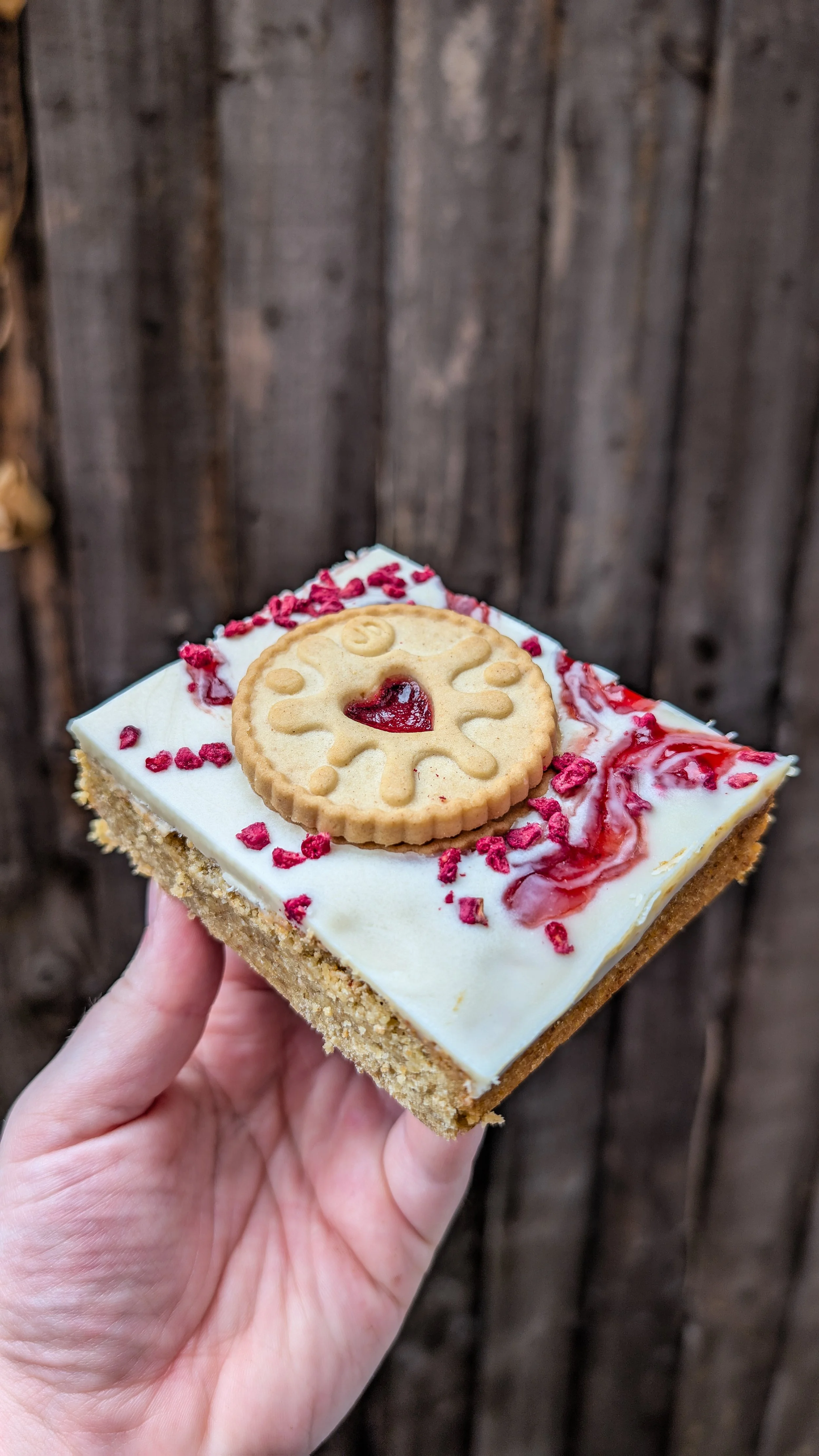 Jammie Dodger Flapjacks