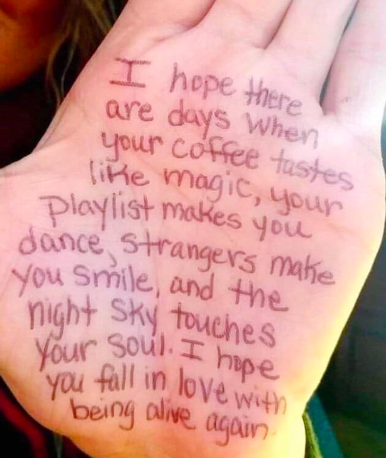 Hands up for Hope