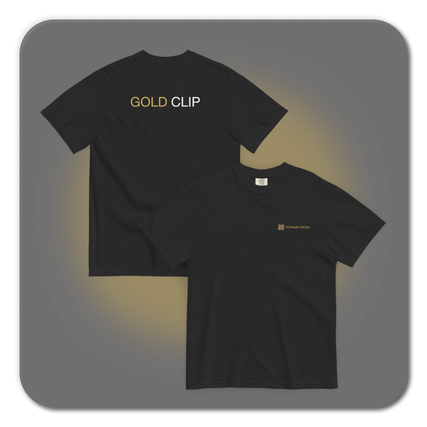 Embroidered GOLD CLIP T-Shirt